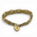 Opaal armband hart slot