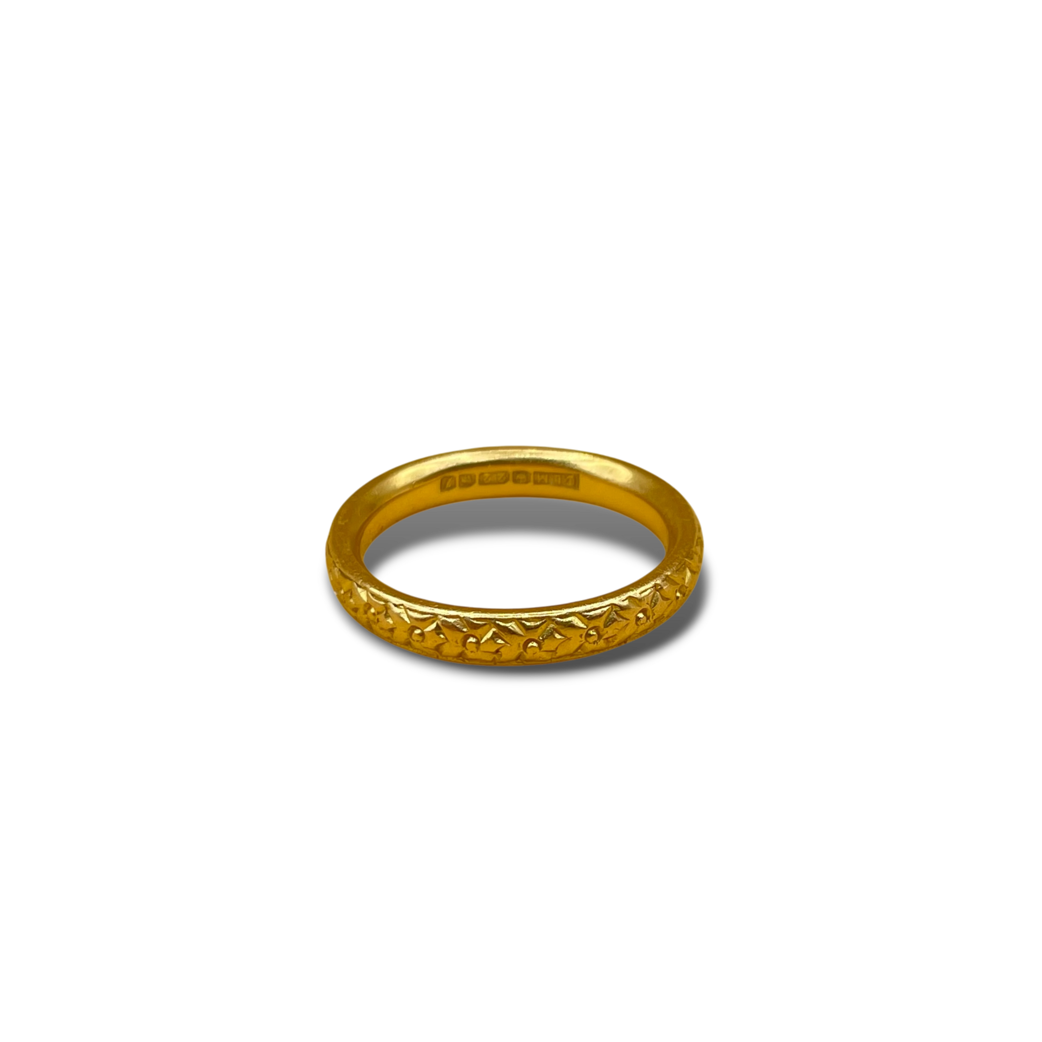 Puur gouden antieke ring