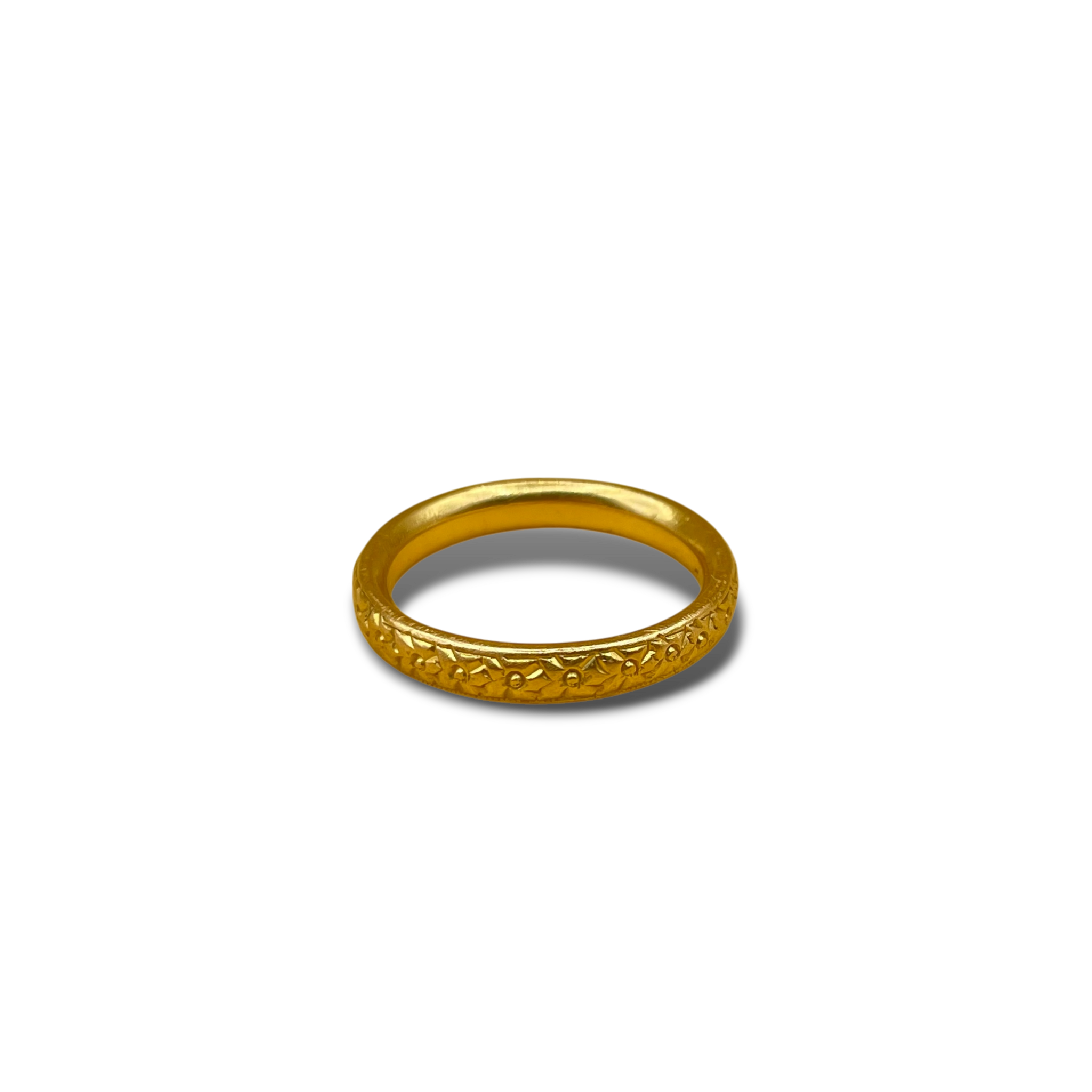 Puur gouden antieke ring