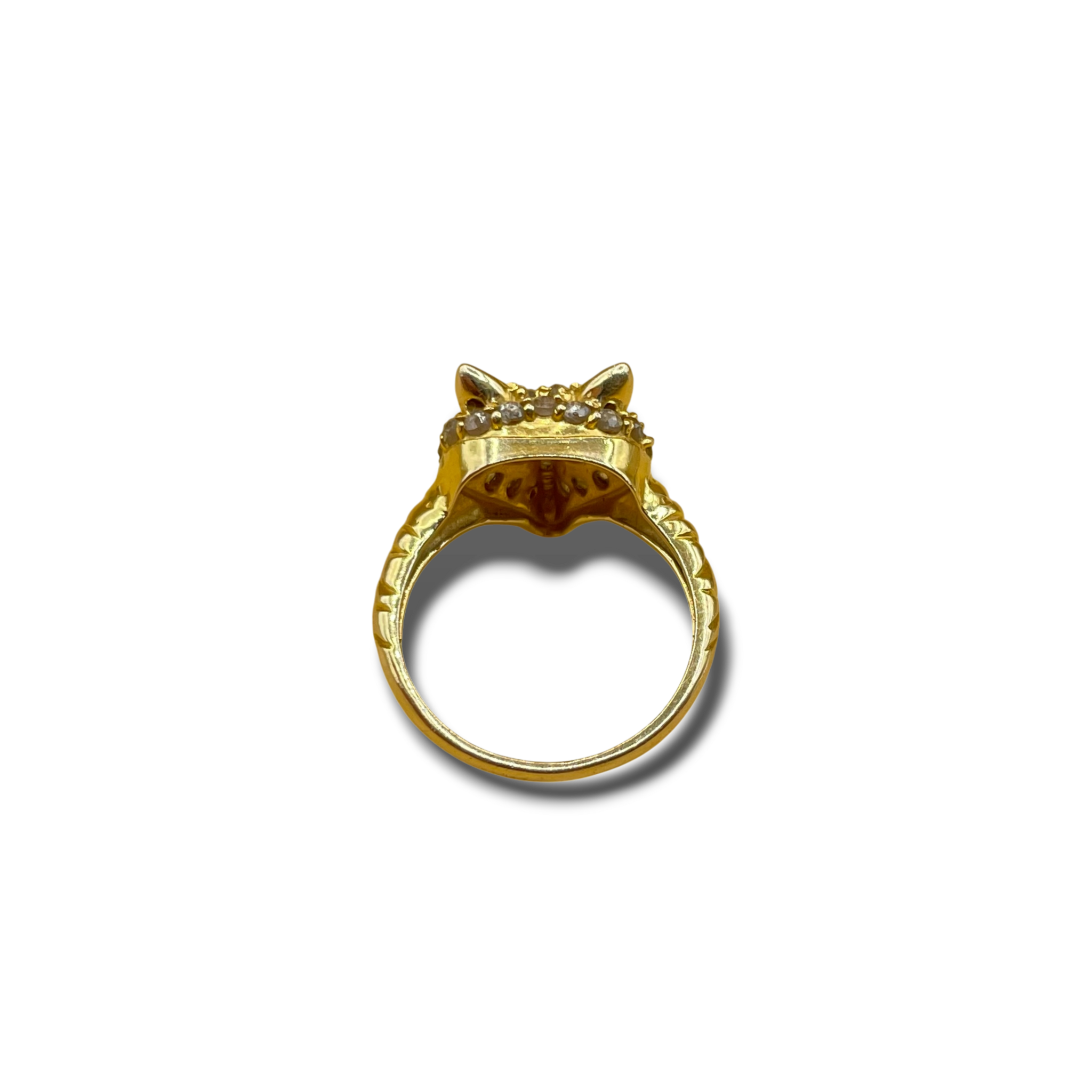 Fox peridot diamant