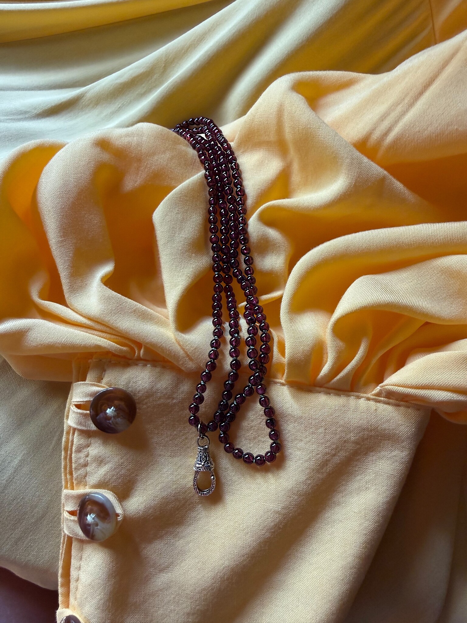 Granaat musqueton sluiting ketting