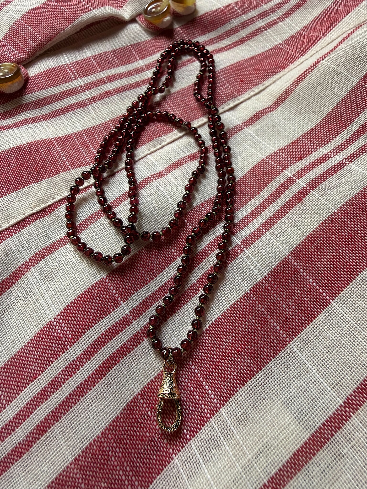 Granaat musqueton sluiting ketting
