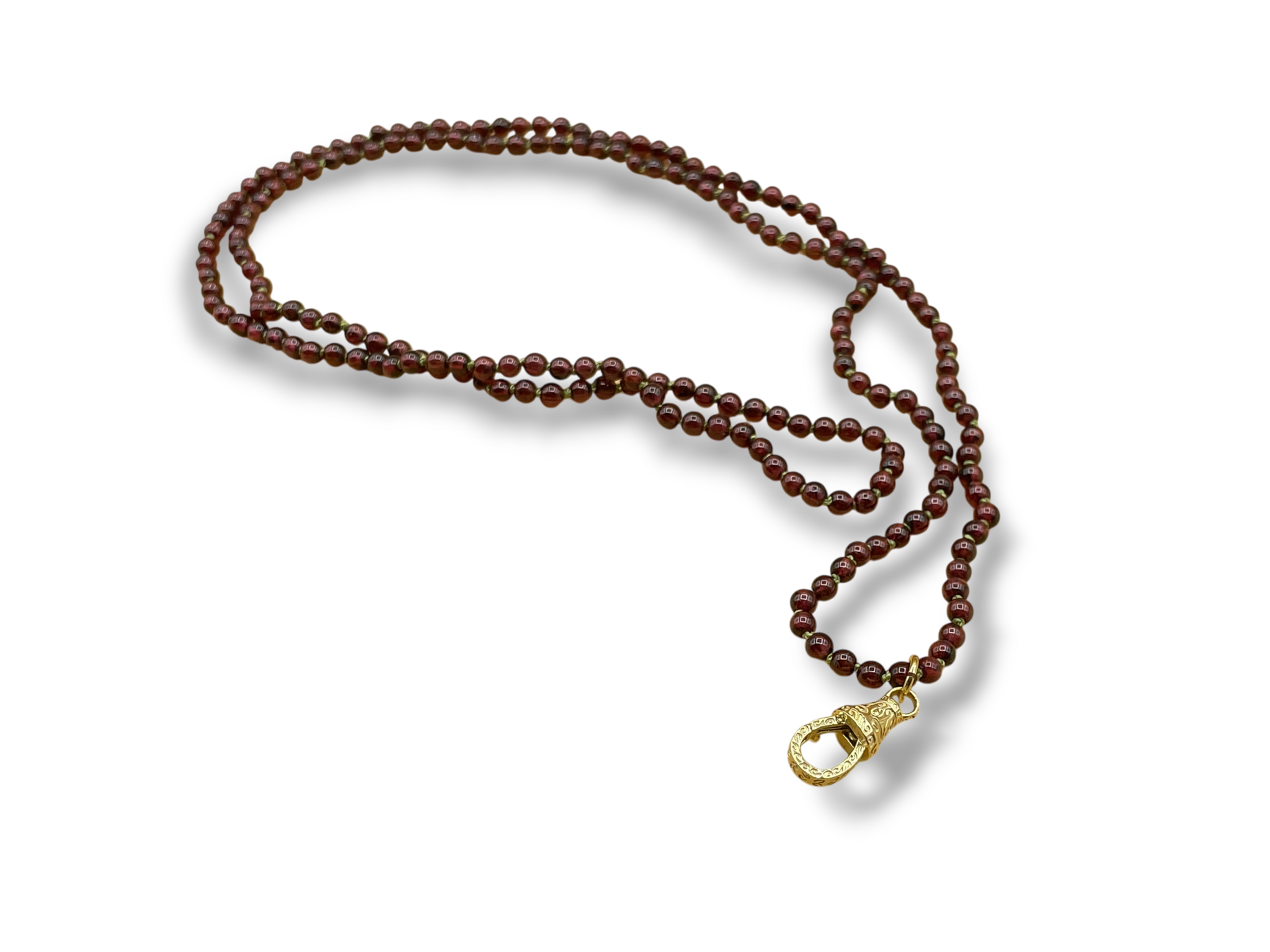 Granaat musqueton sluiting ketting