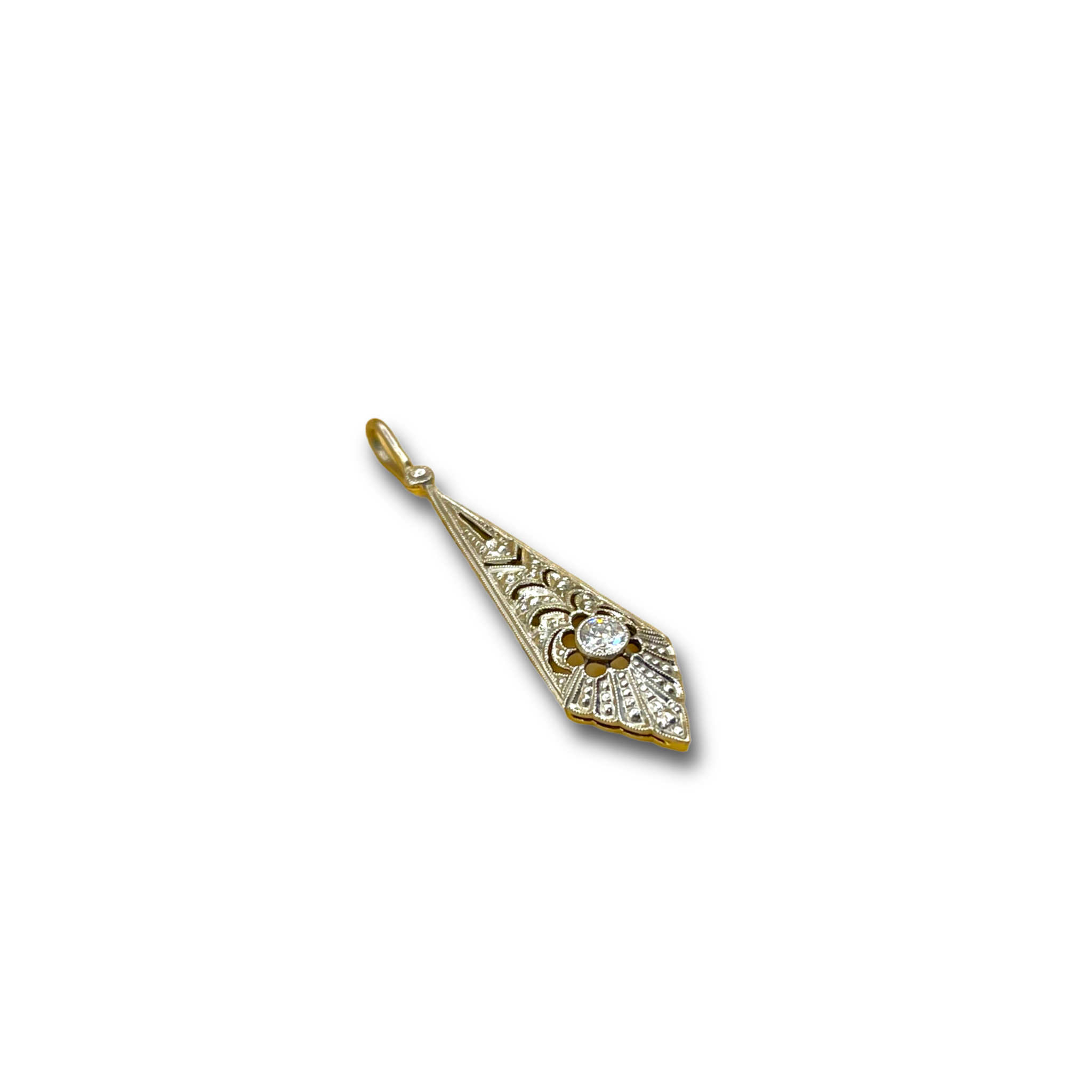 Diamond art deco hanger