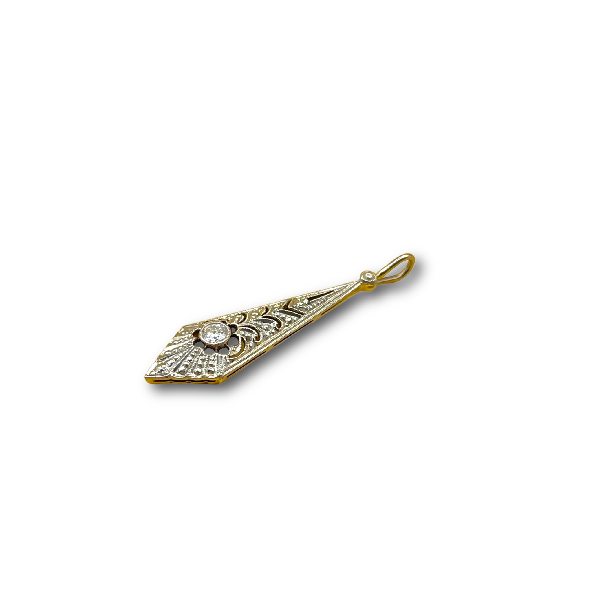 Diamond art deco hanger