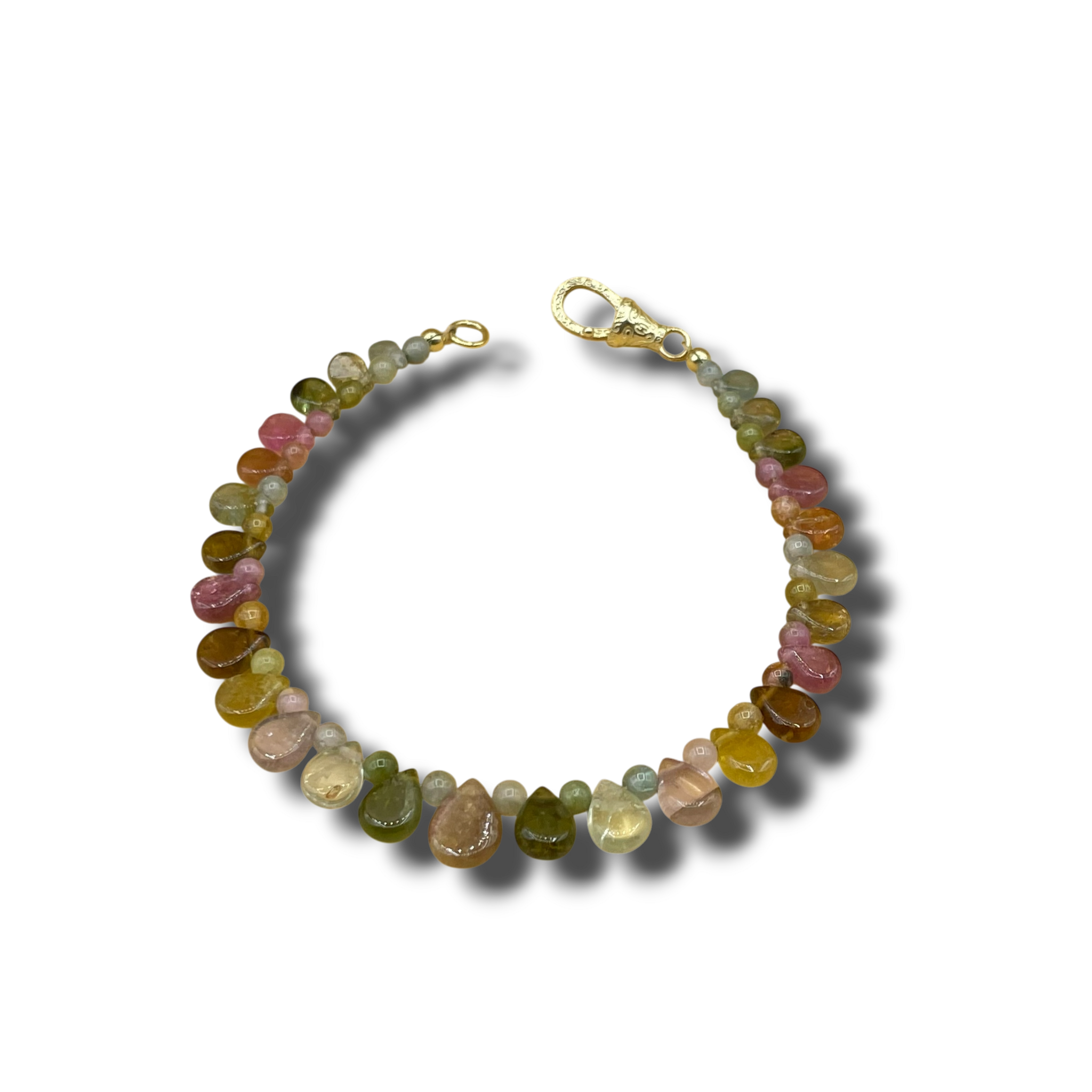 Teardrop Toermaline  armband