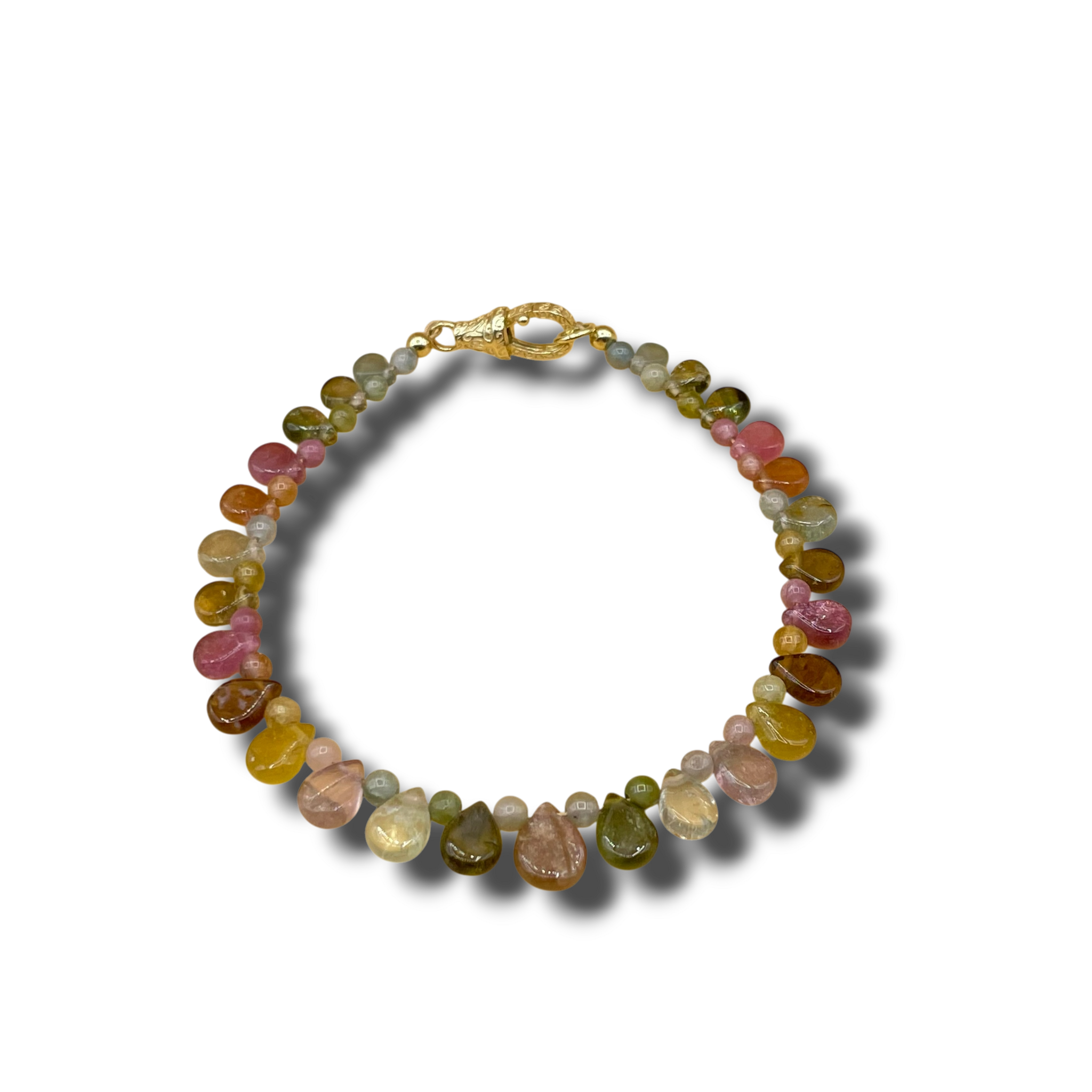 Teardrop Toermaline  armband