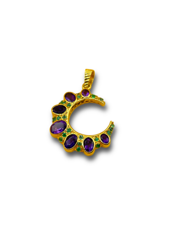 Crescent Moon Amethyst