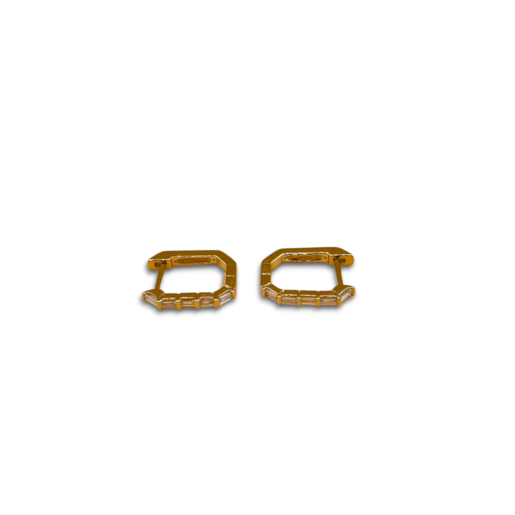 Klapoorbel diamant oorbel