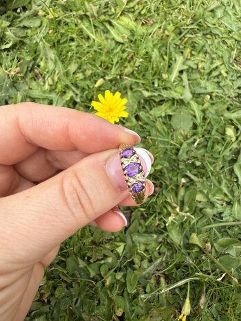 Amethyst diamond