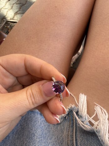 Amethyst diamond