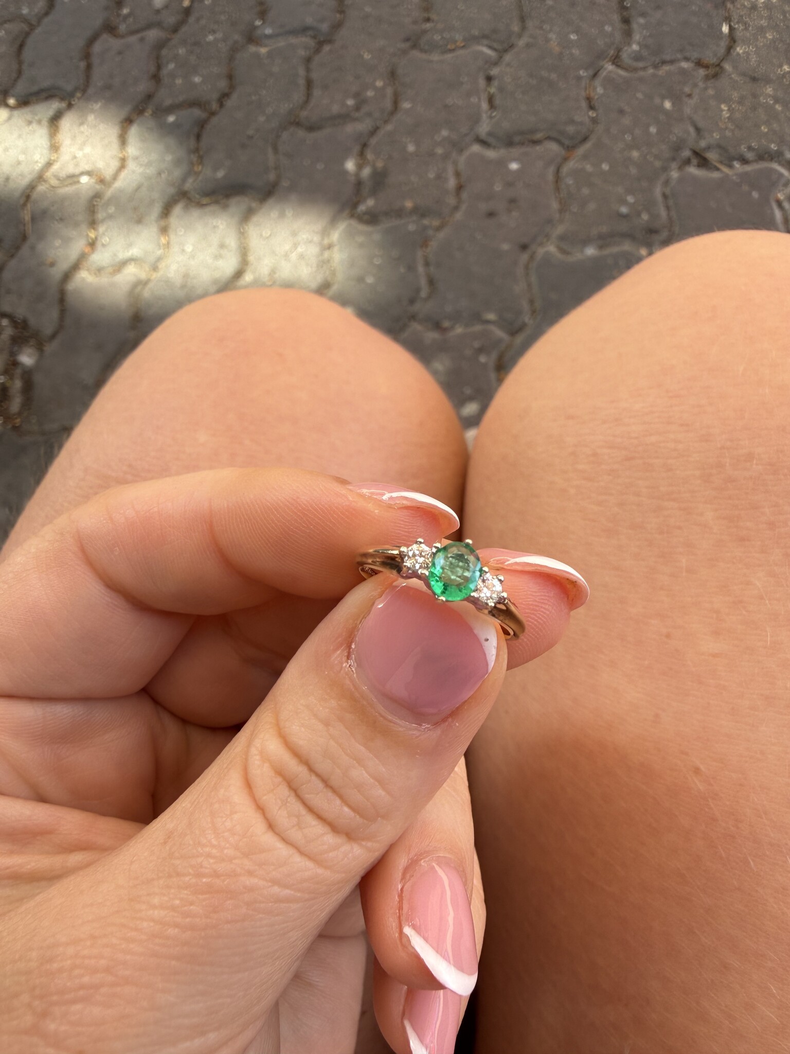 Smaragd diamant
