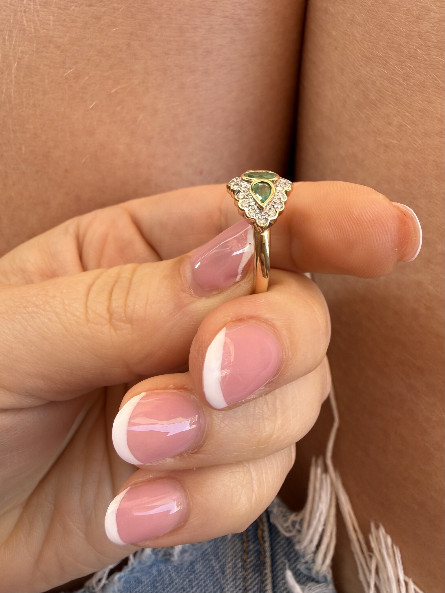 Smaragd diamant