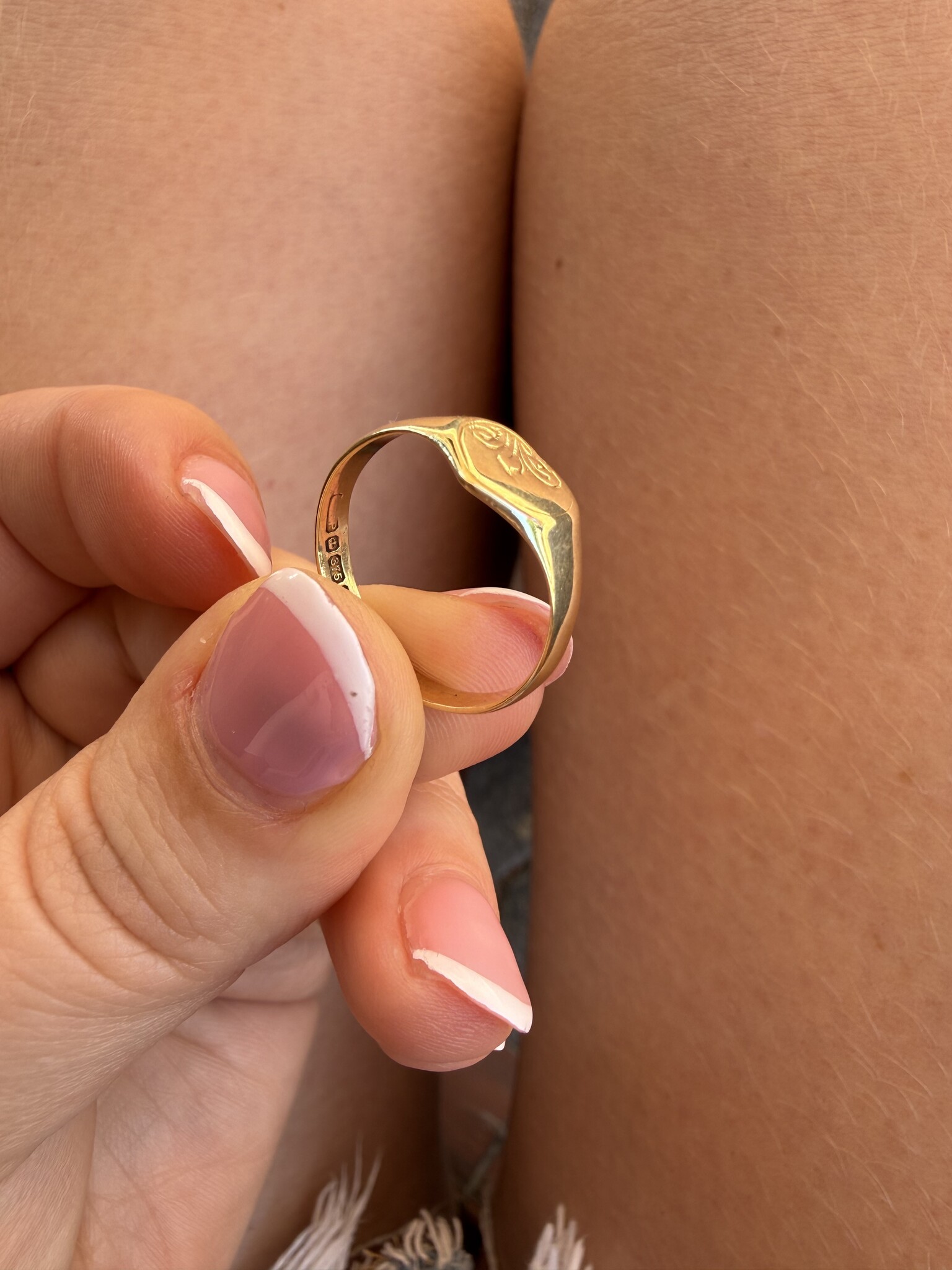 Zegelring hart