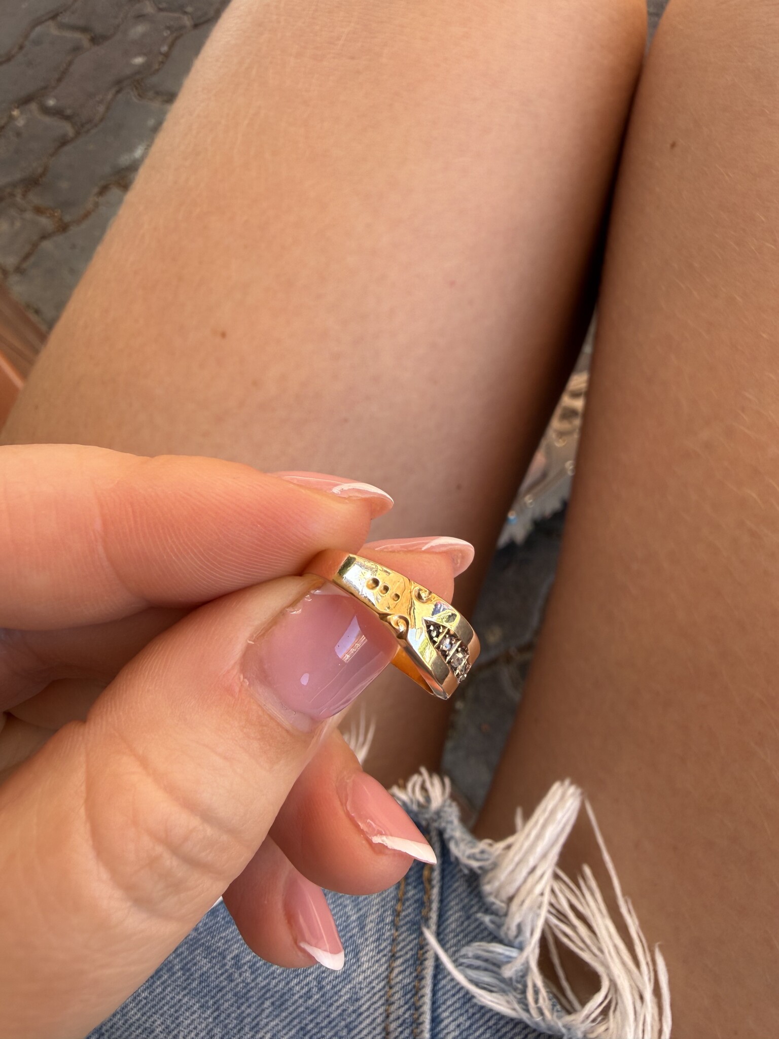 Antiek diamant