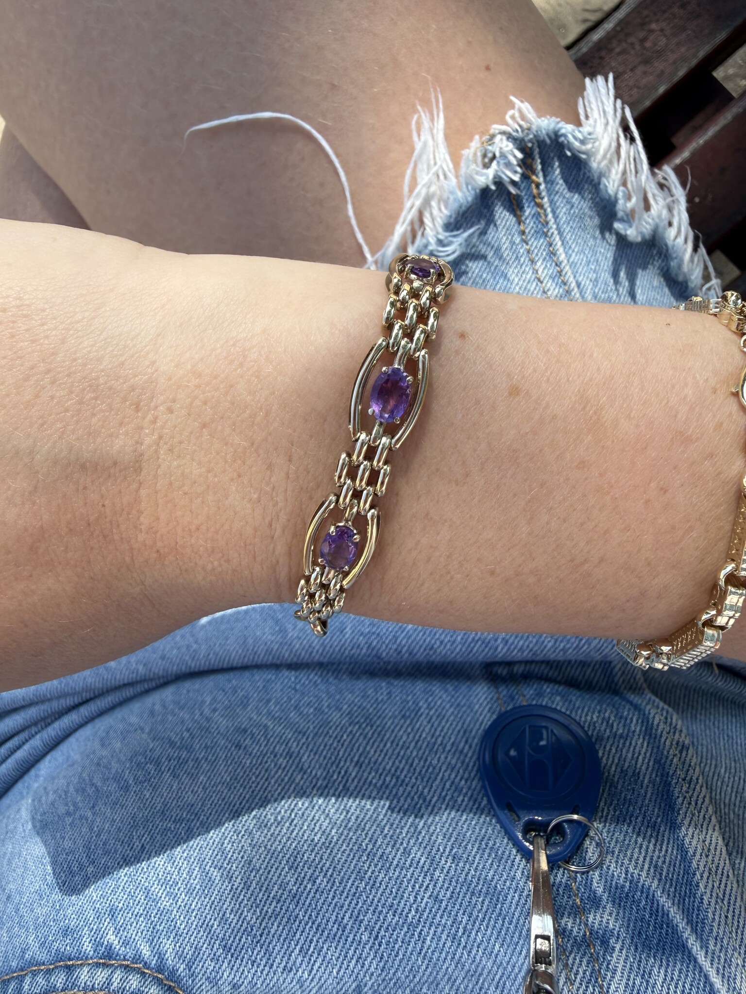 Amethist armband