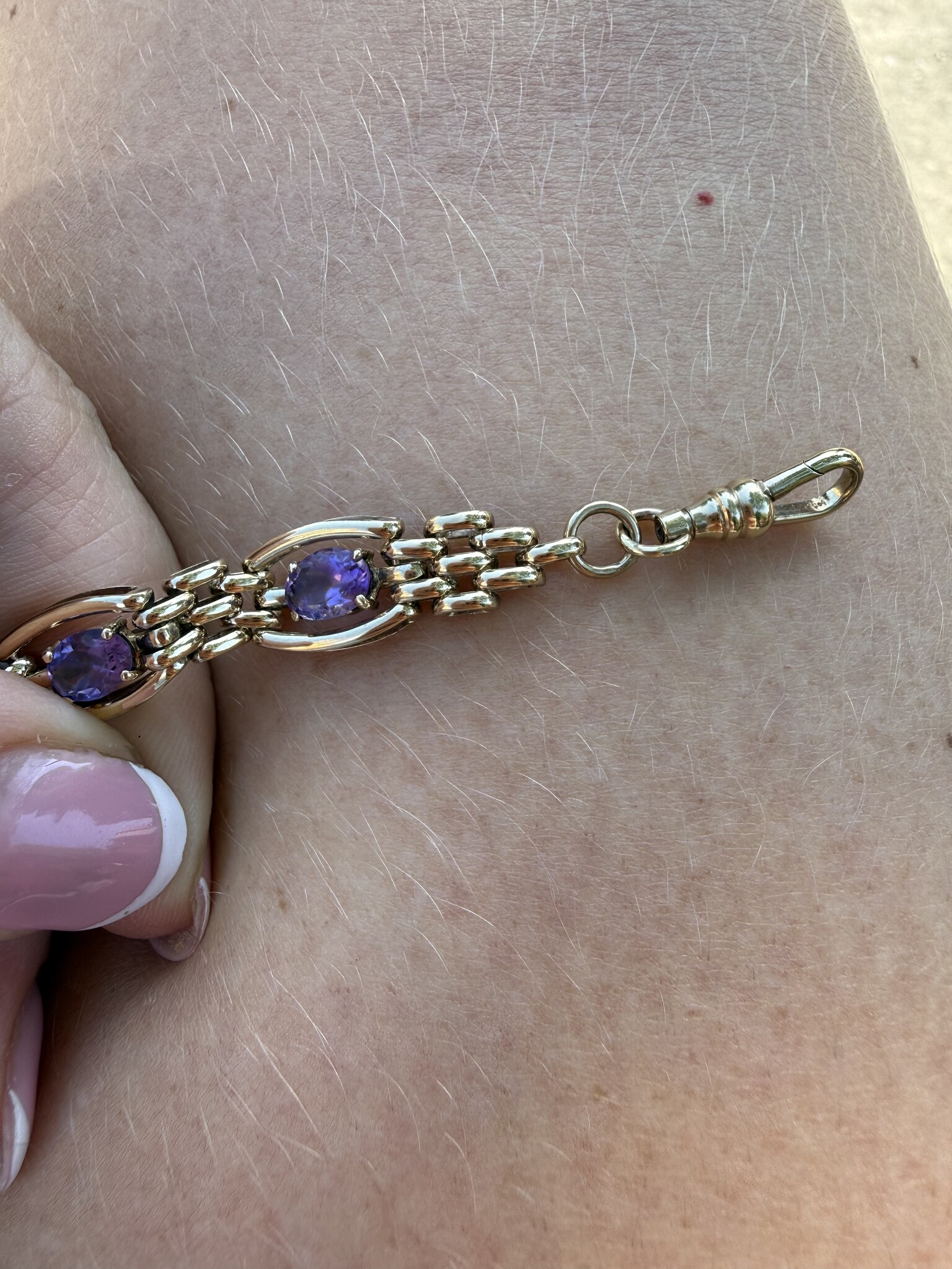 Amethist armband