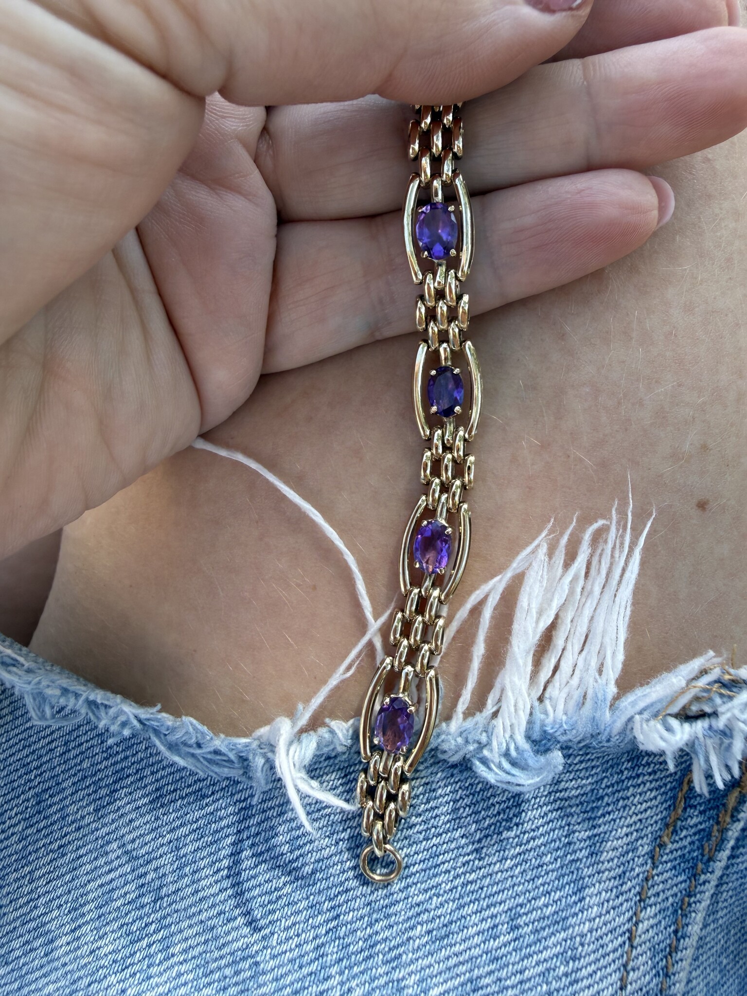 Amethist armband