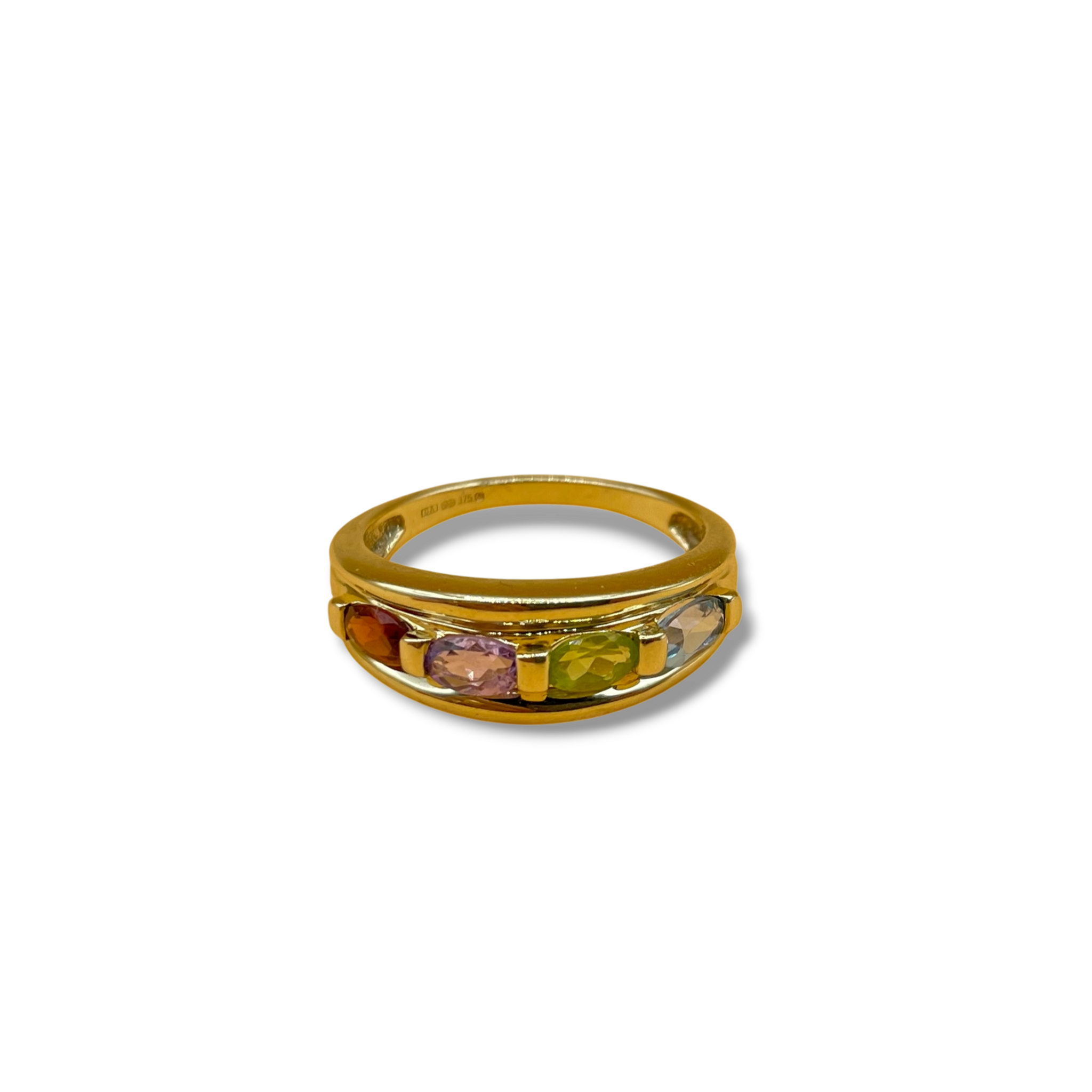 Topaas peridot amethist granaat