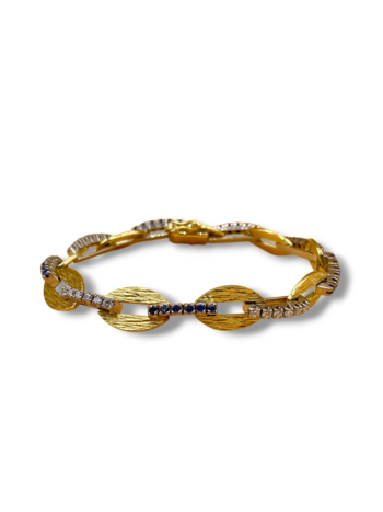 Bracelet  sapphire diamond