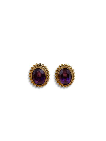 Amethyst earrings