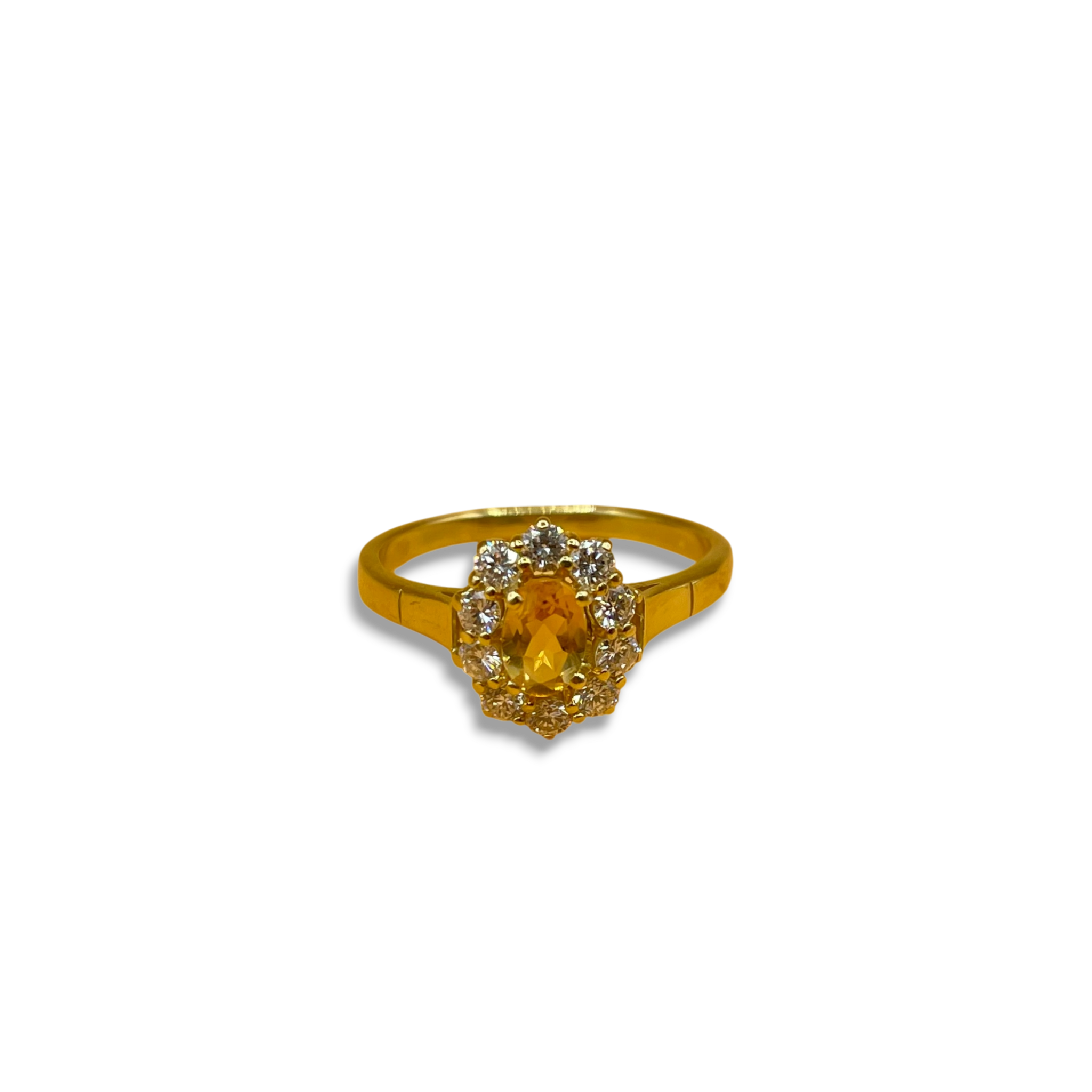 Citrine diamant