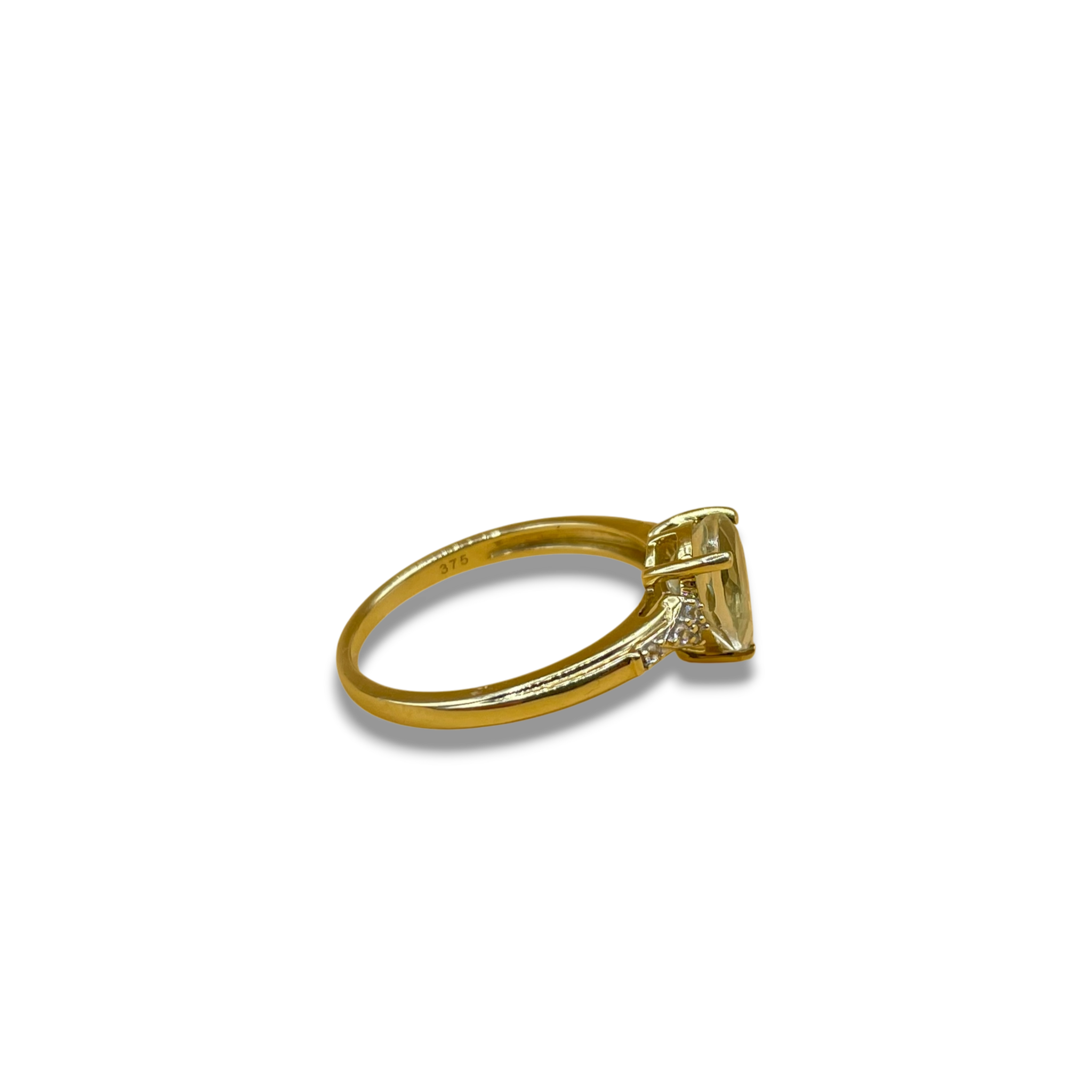 Groene amethist diamant
