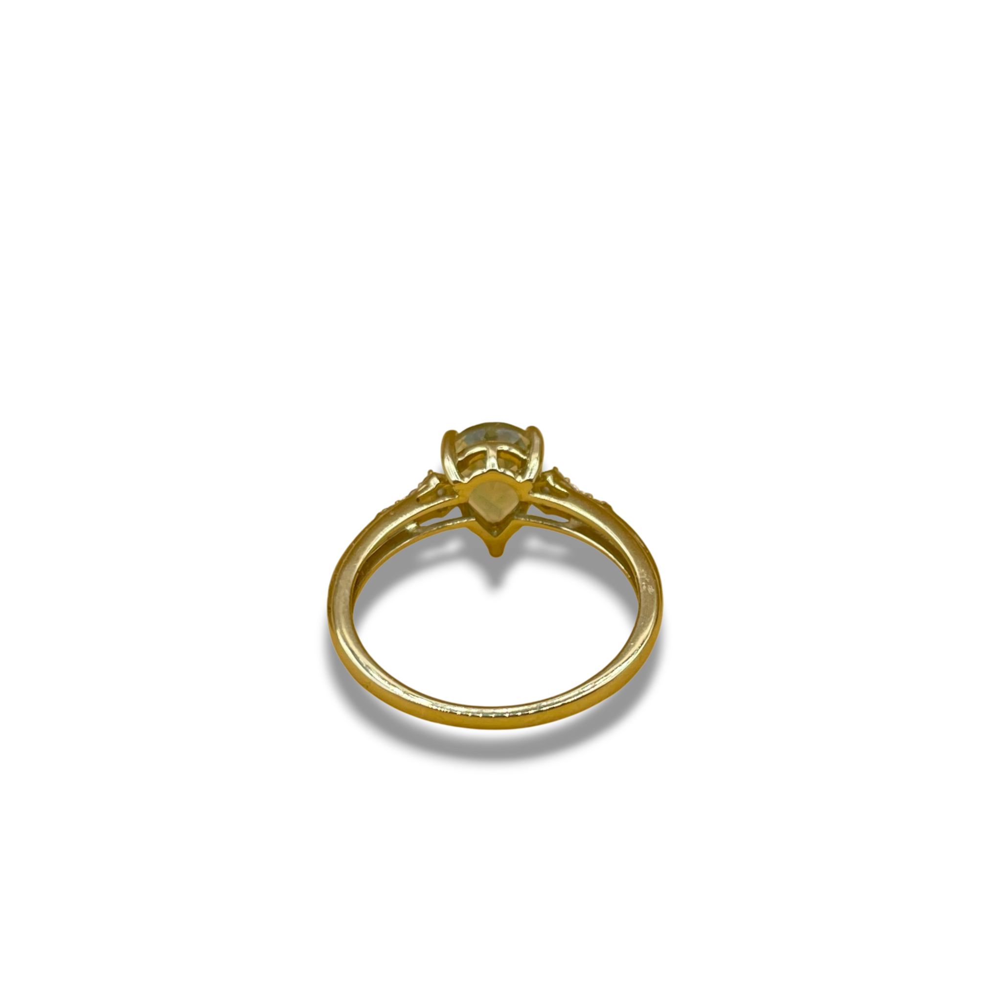 Groene amethist diamant