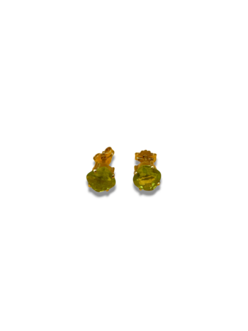 Peridot studs