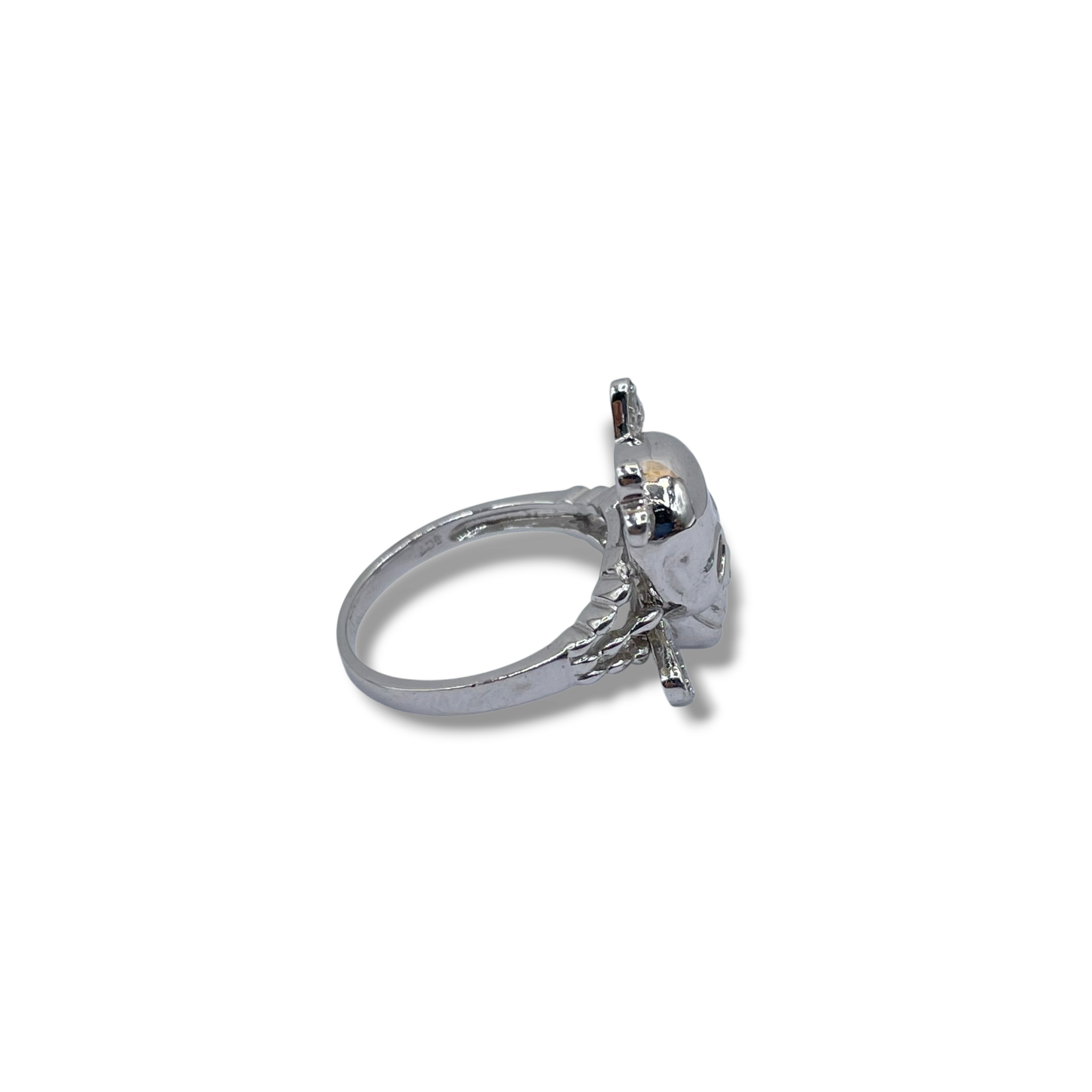 Doodshoofd diamant skelet piraat