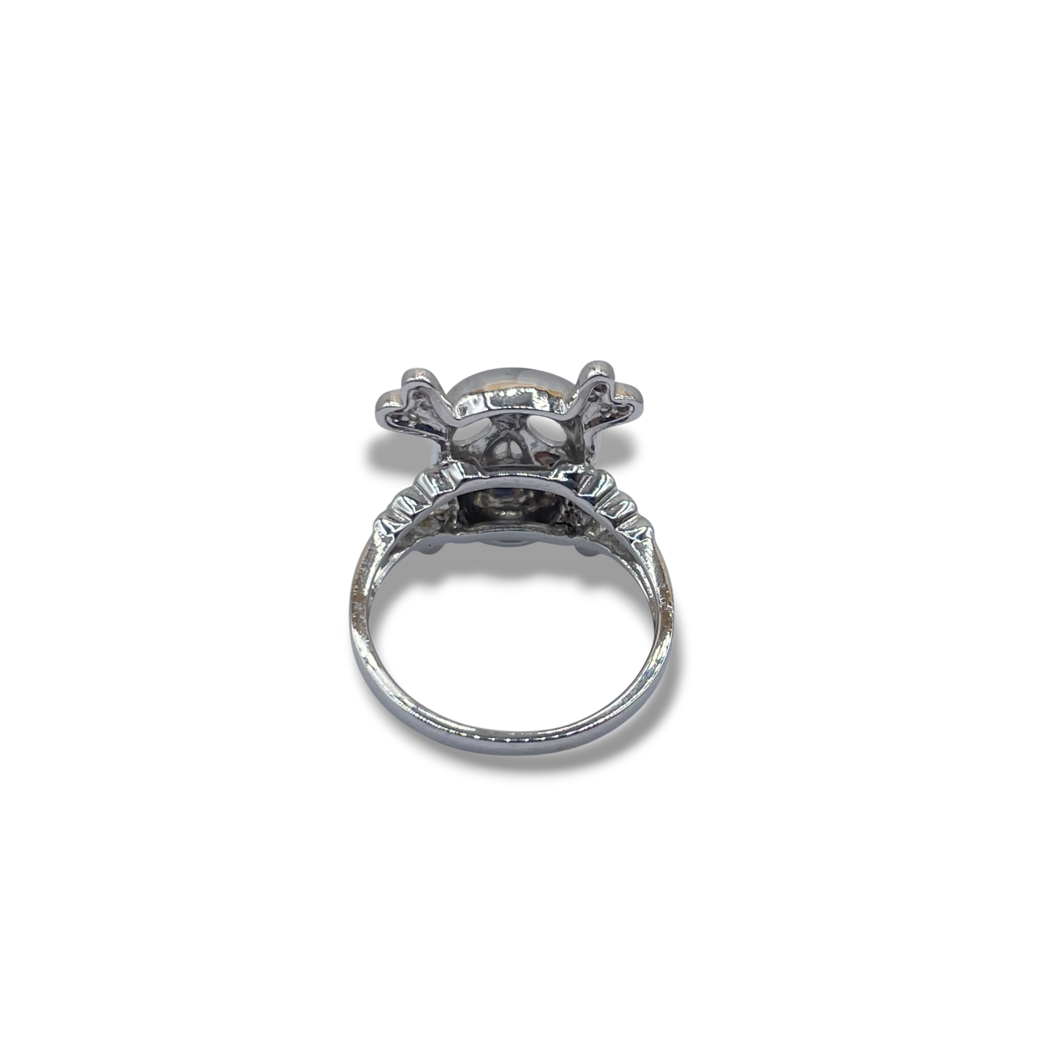 Doodshoofd diamant skelet piraat