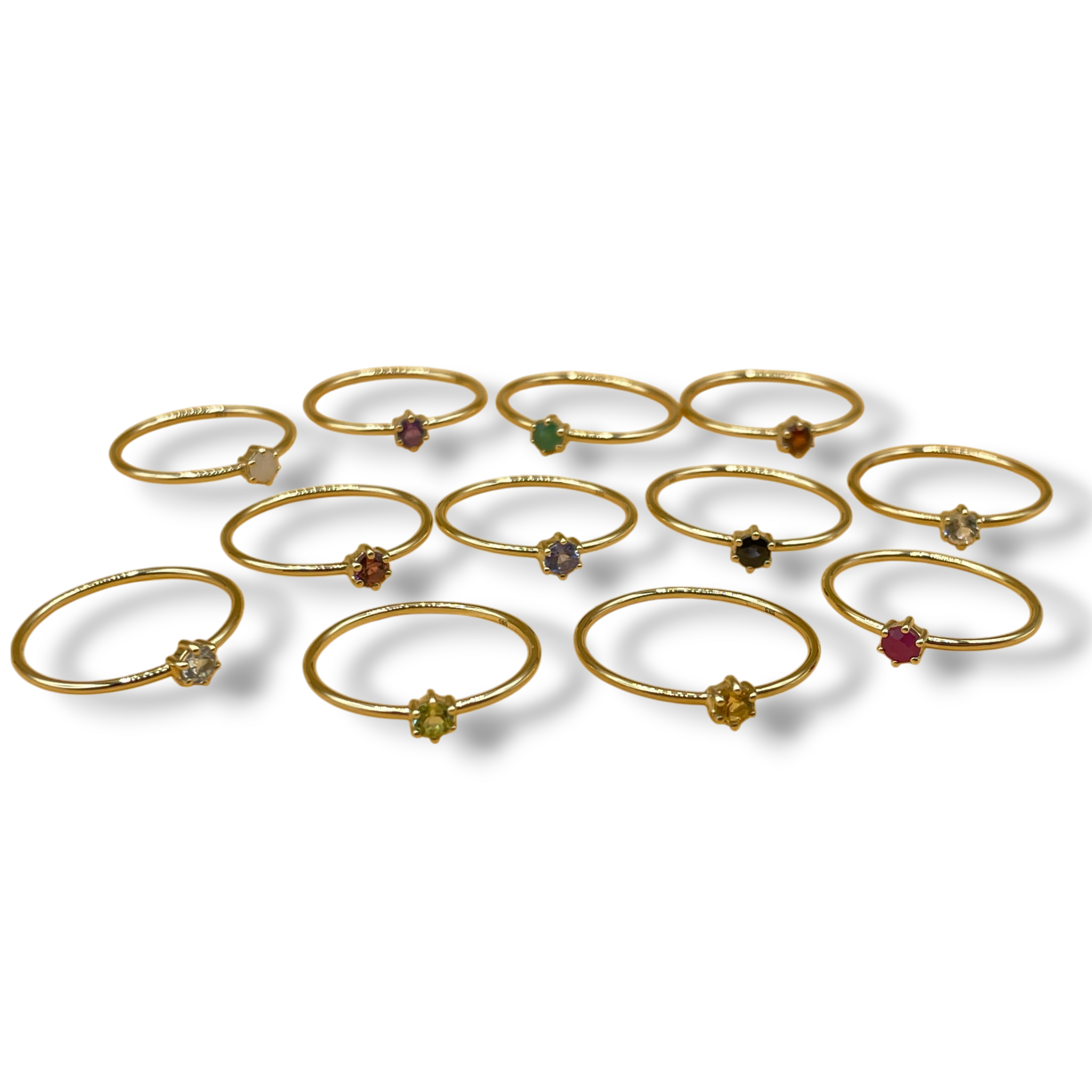 Geboorte steen ring