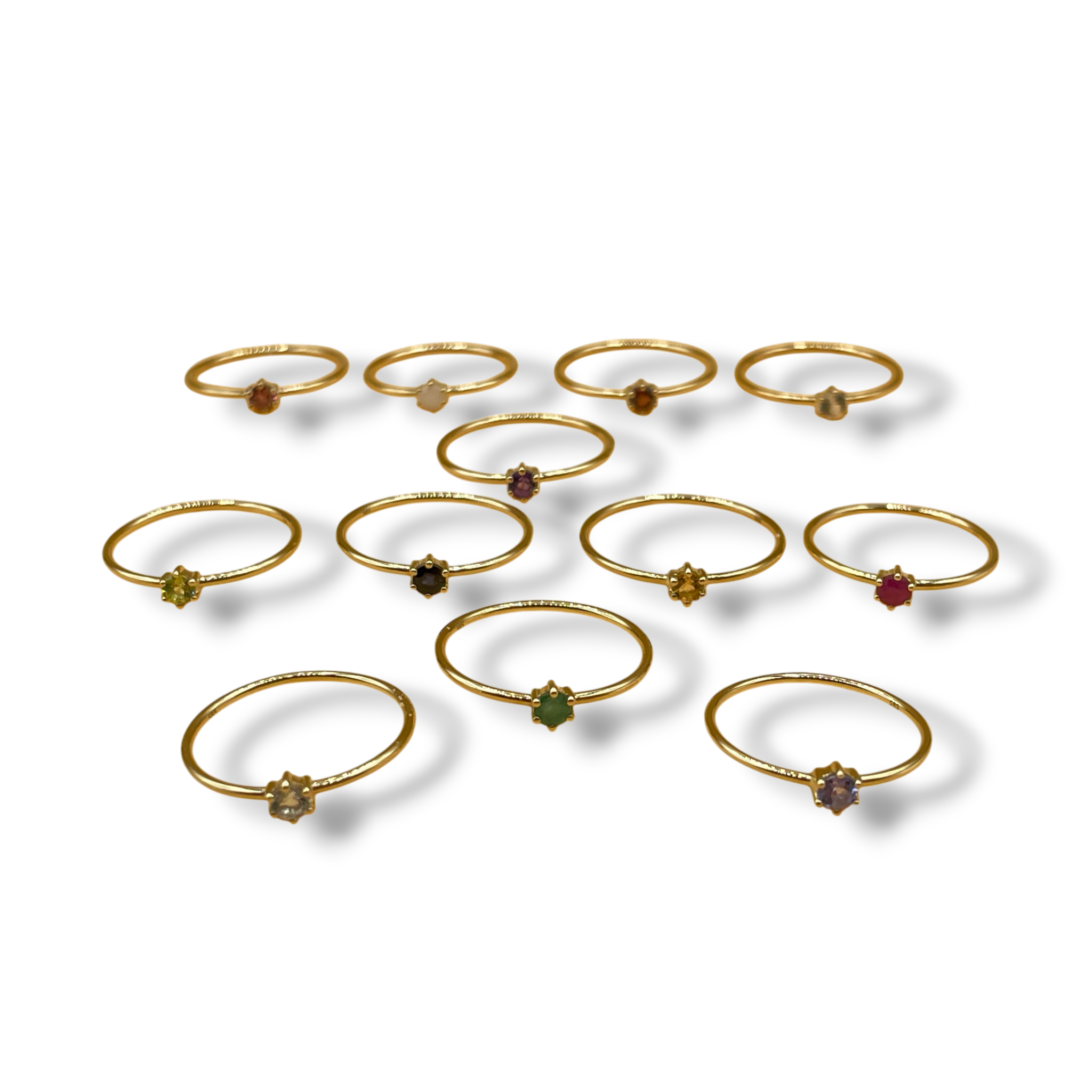 Geboorte steen ring