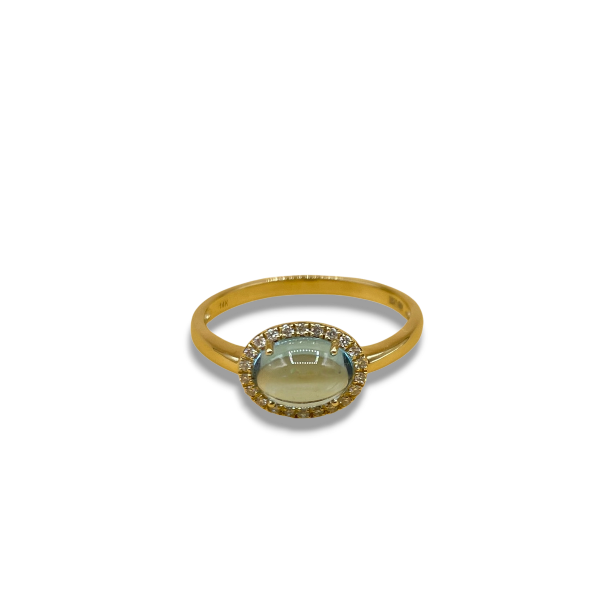 Blauw Topaas diamant