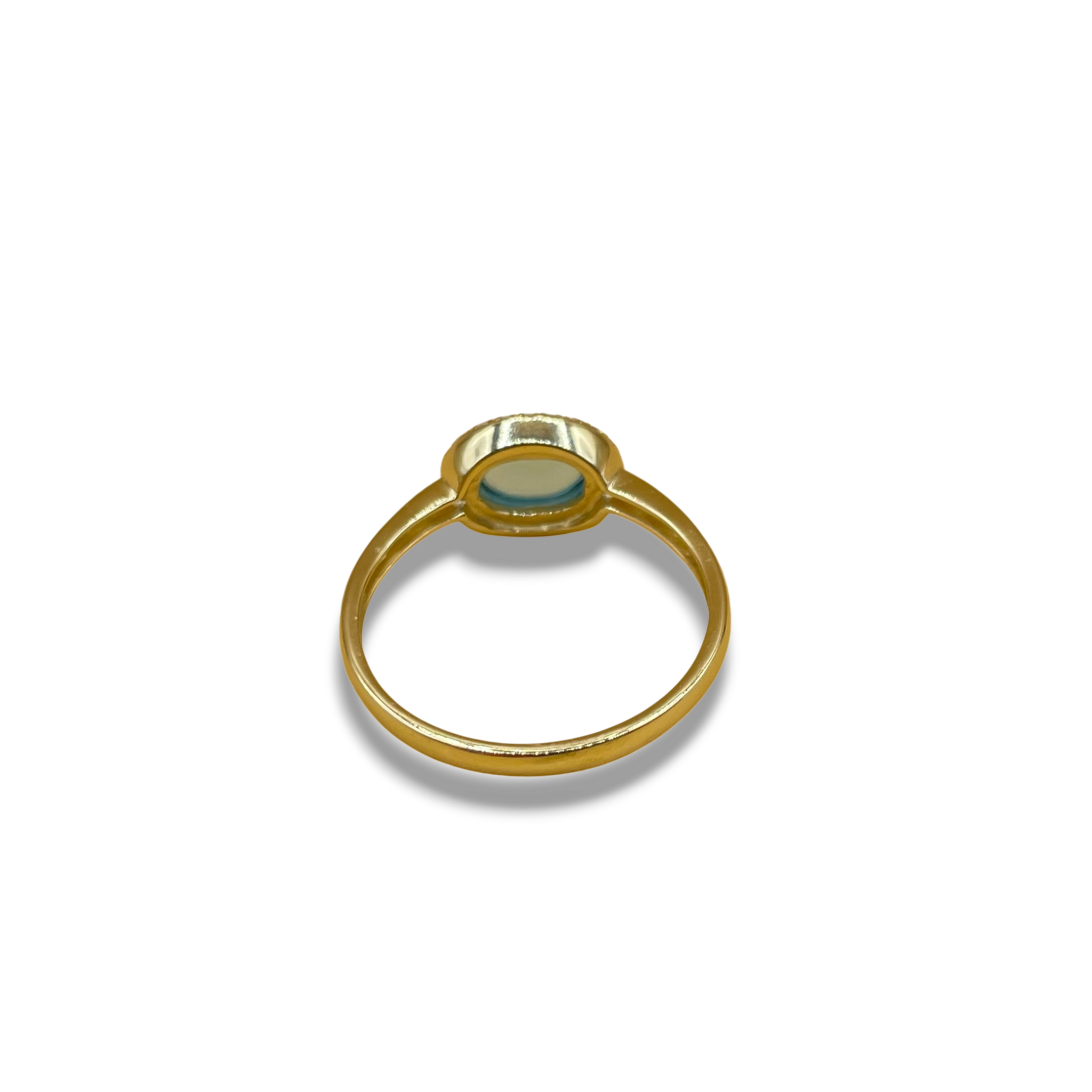 Blauw Topaas diamant