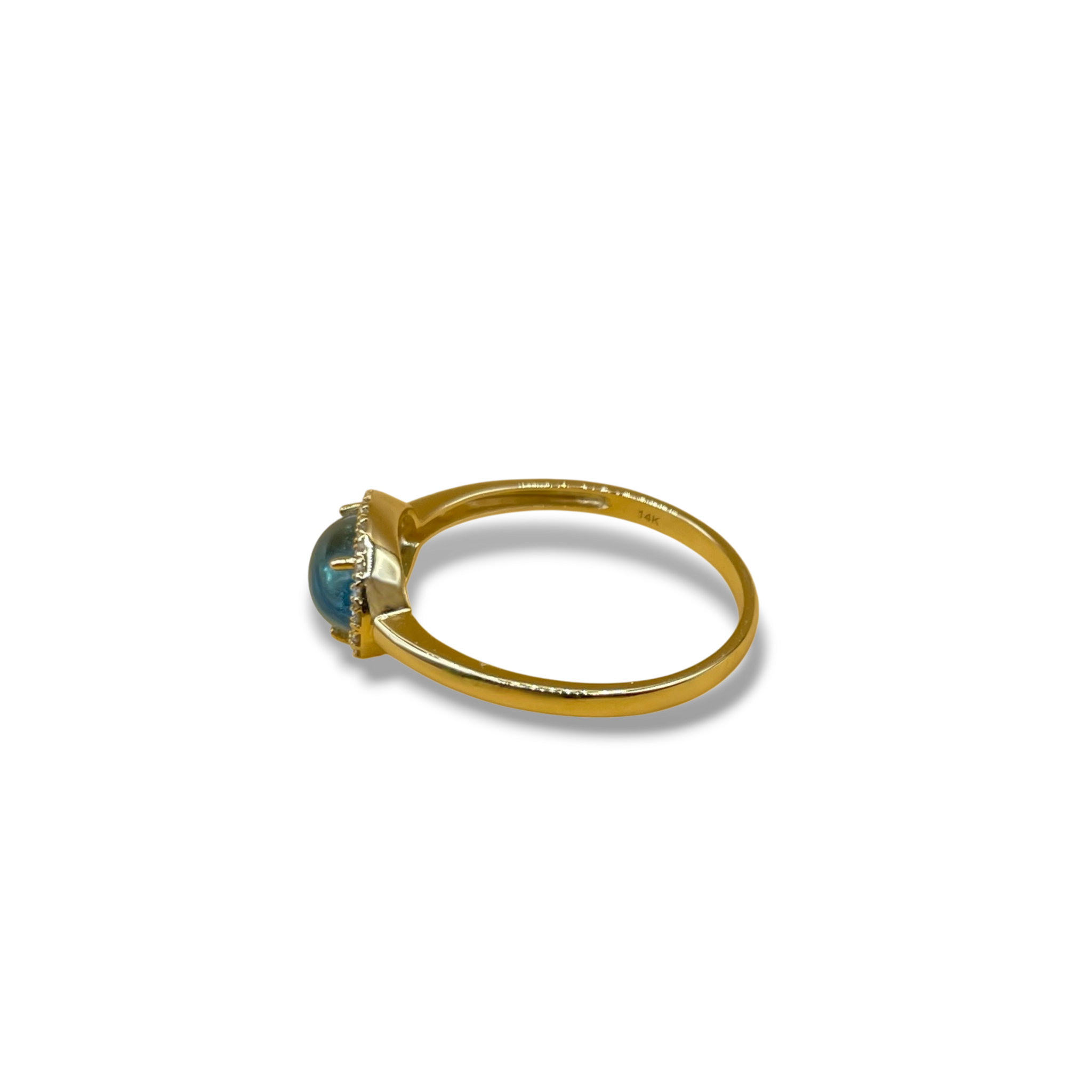 Blauw Topaas diamant