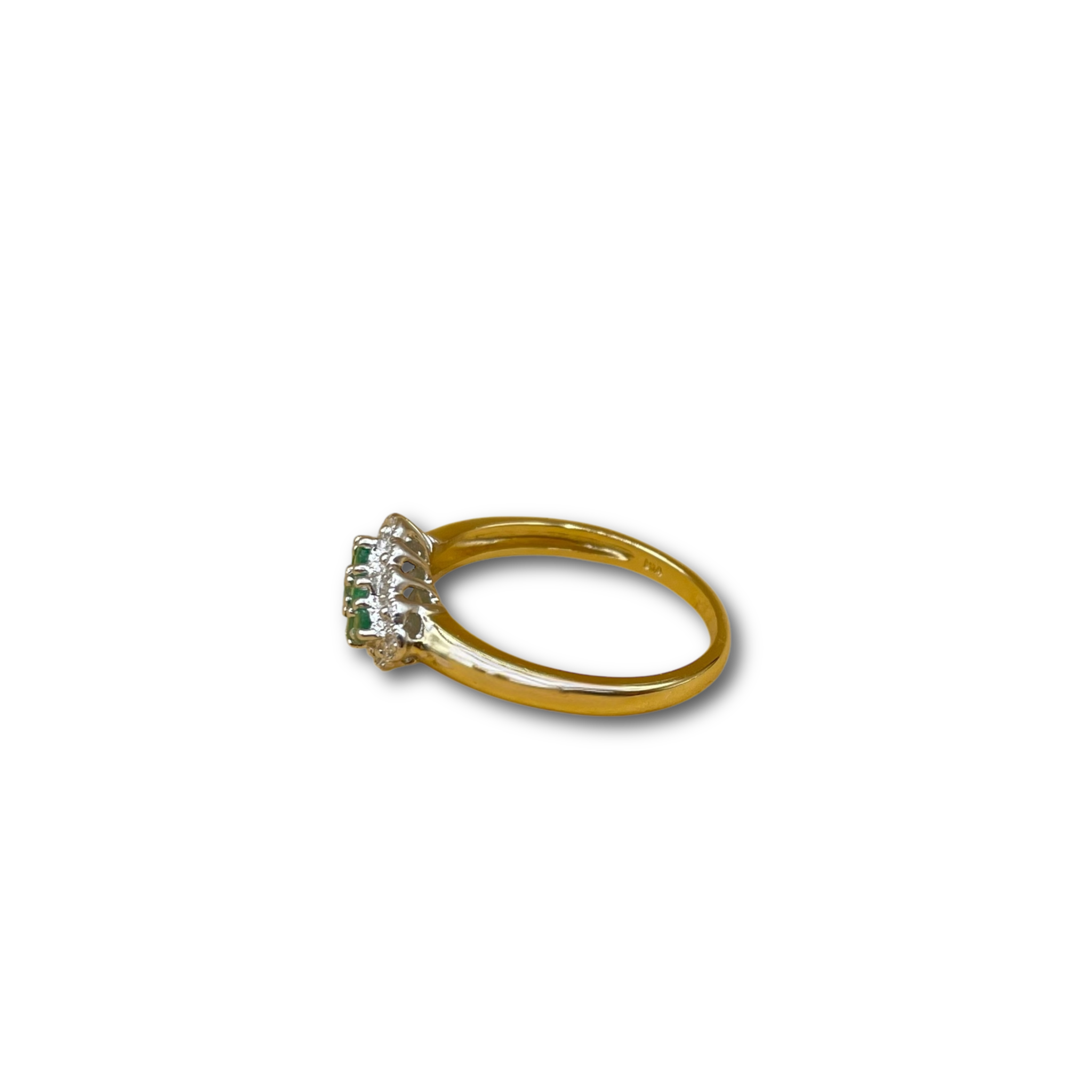 Smaragd diamant ruit