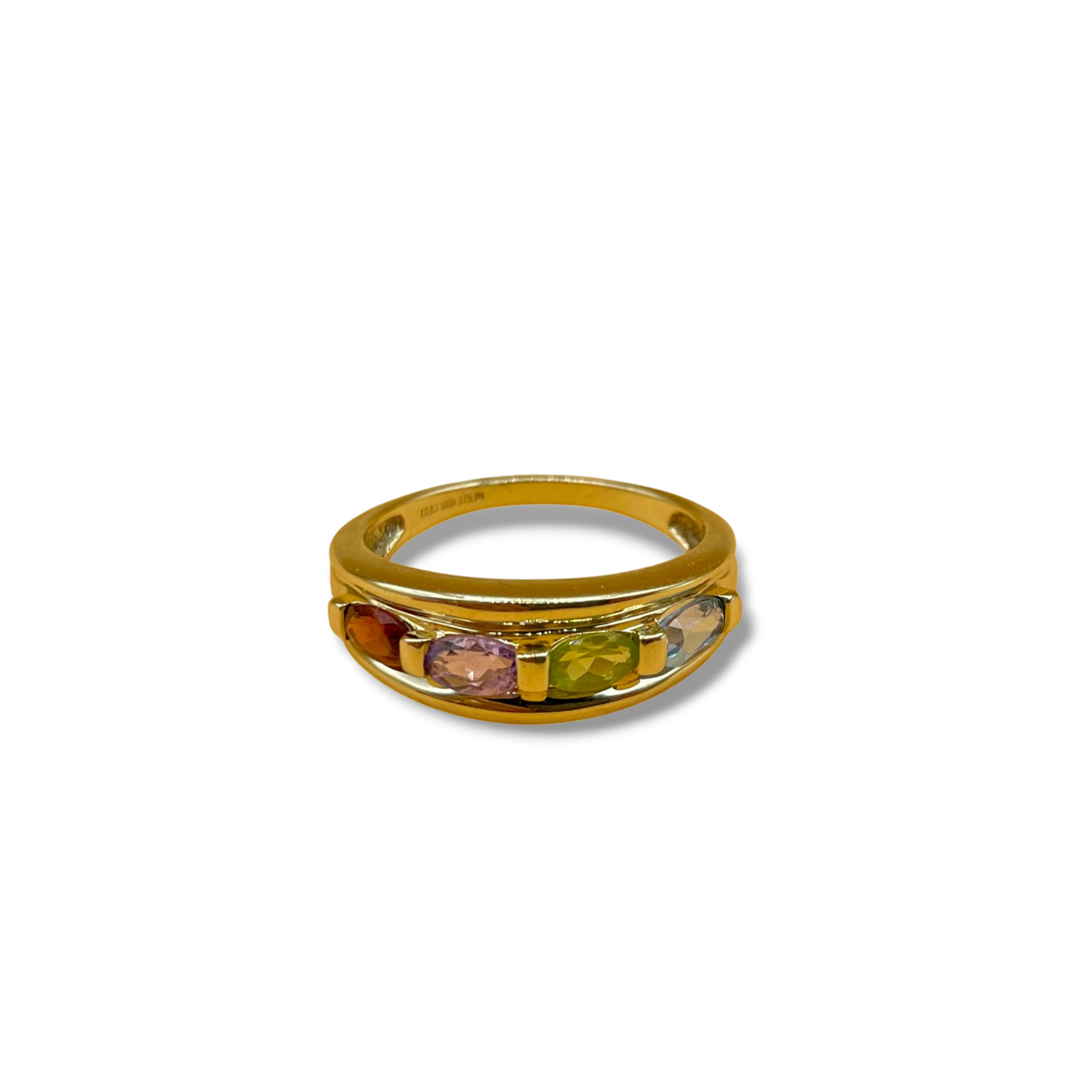 Topaas peridot amethist granaat