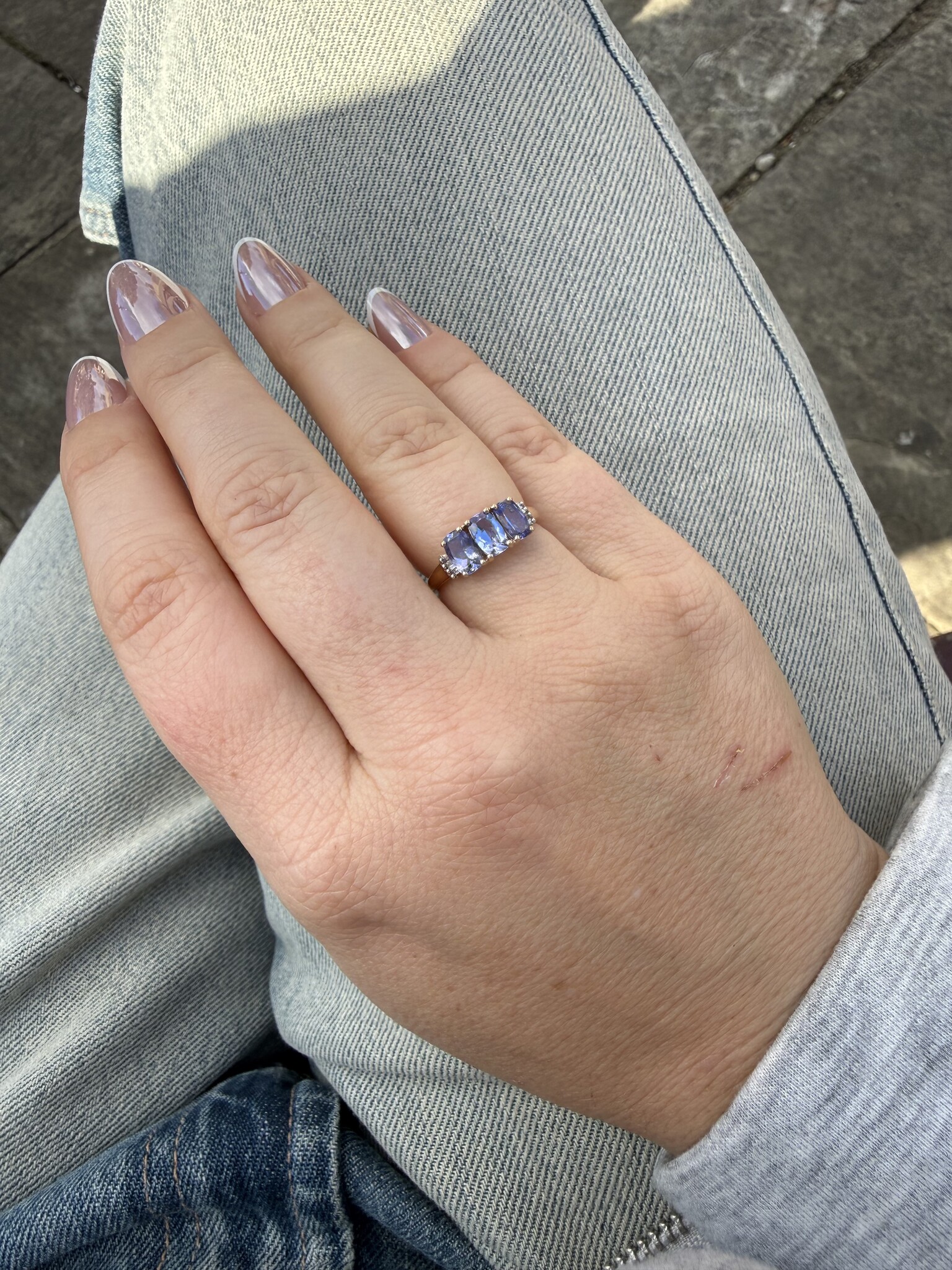Tanzanite diamant