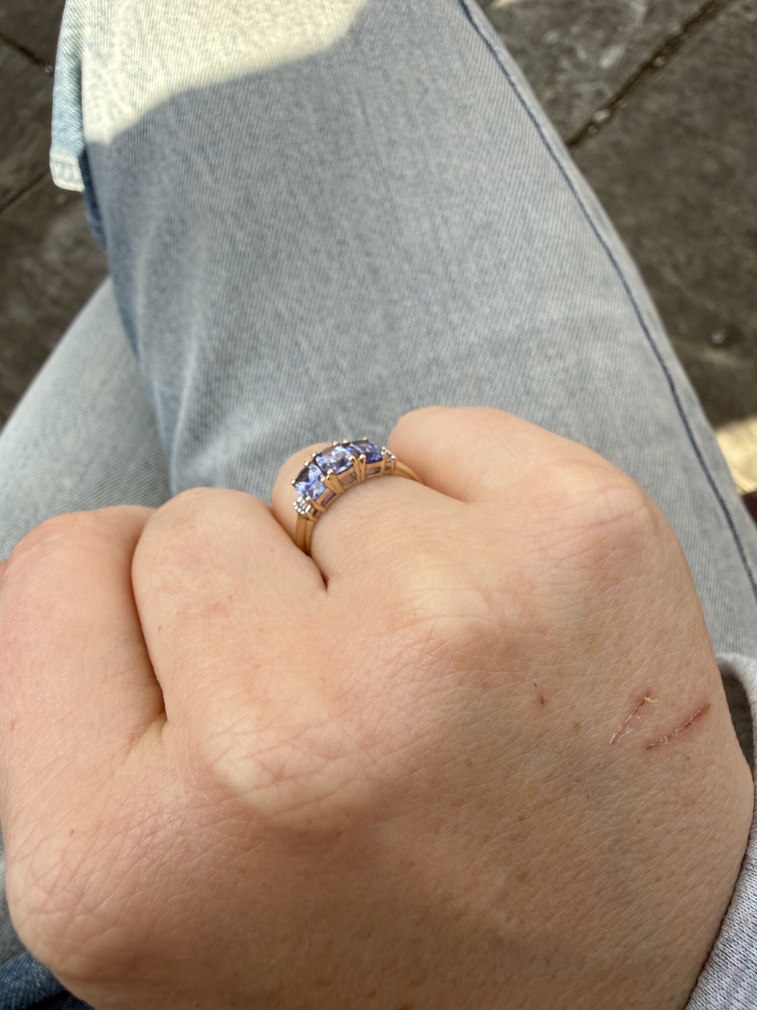Tanzanite diamant