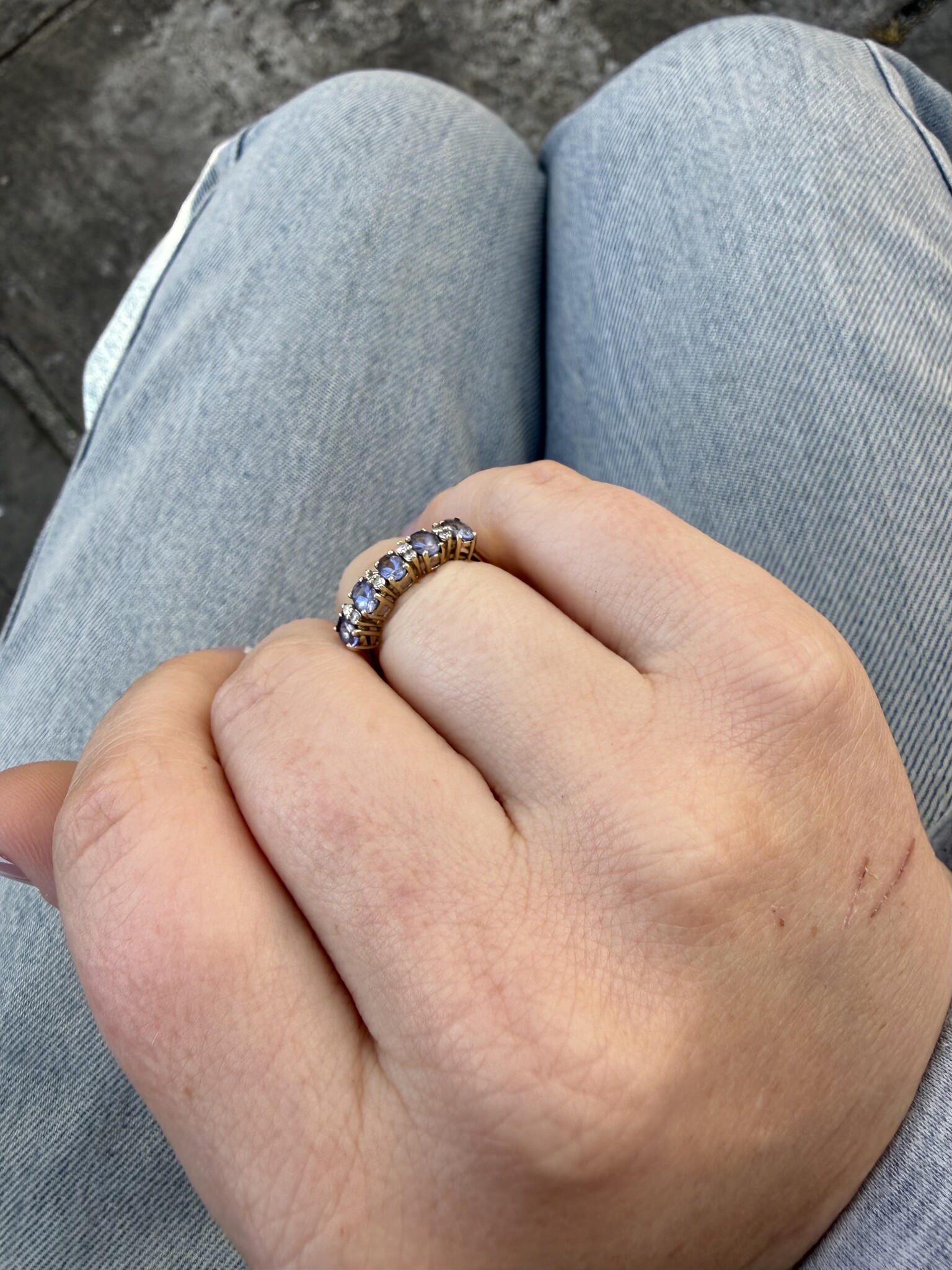 Tanzanite diamant