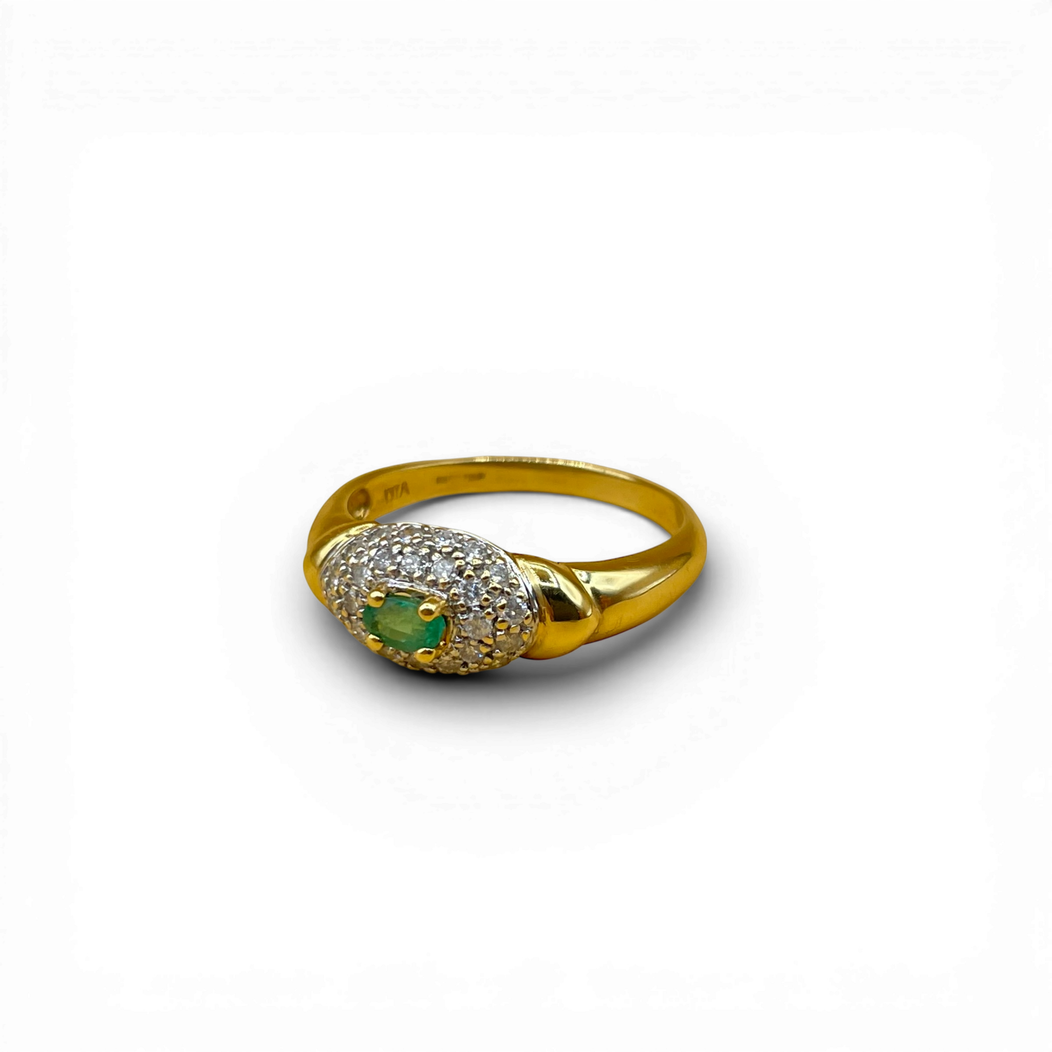 Smaragd diamant