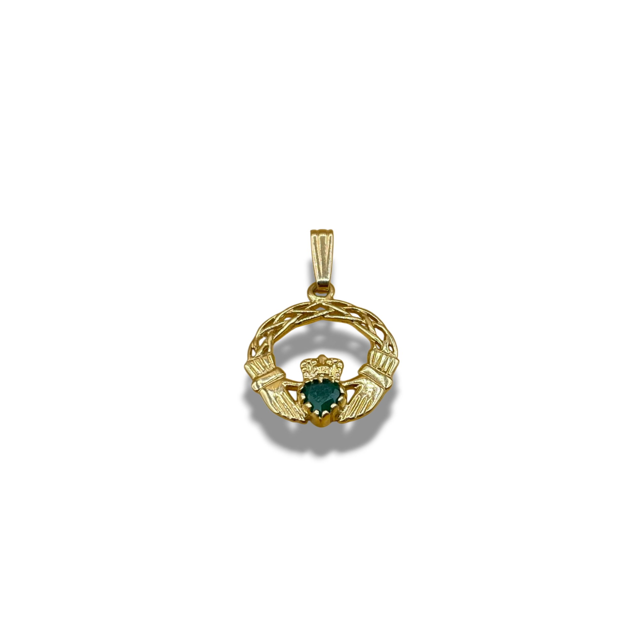 Groene Chalcedoon hart iets