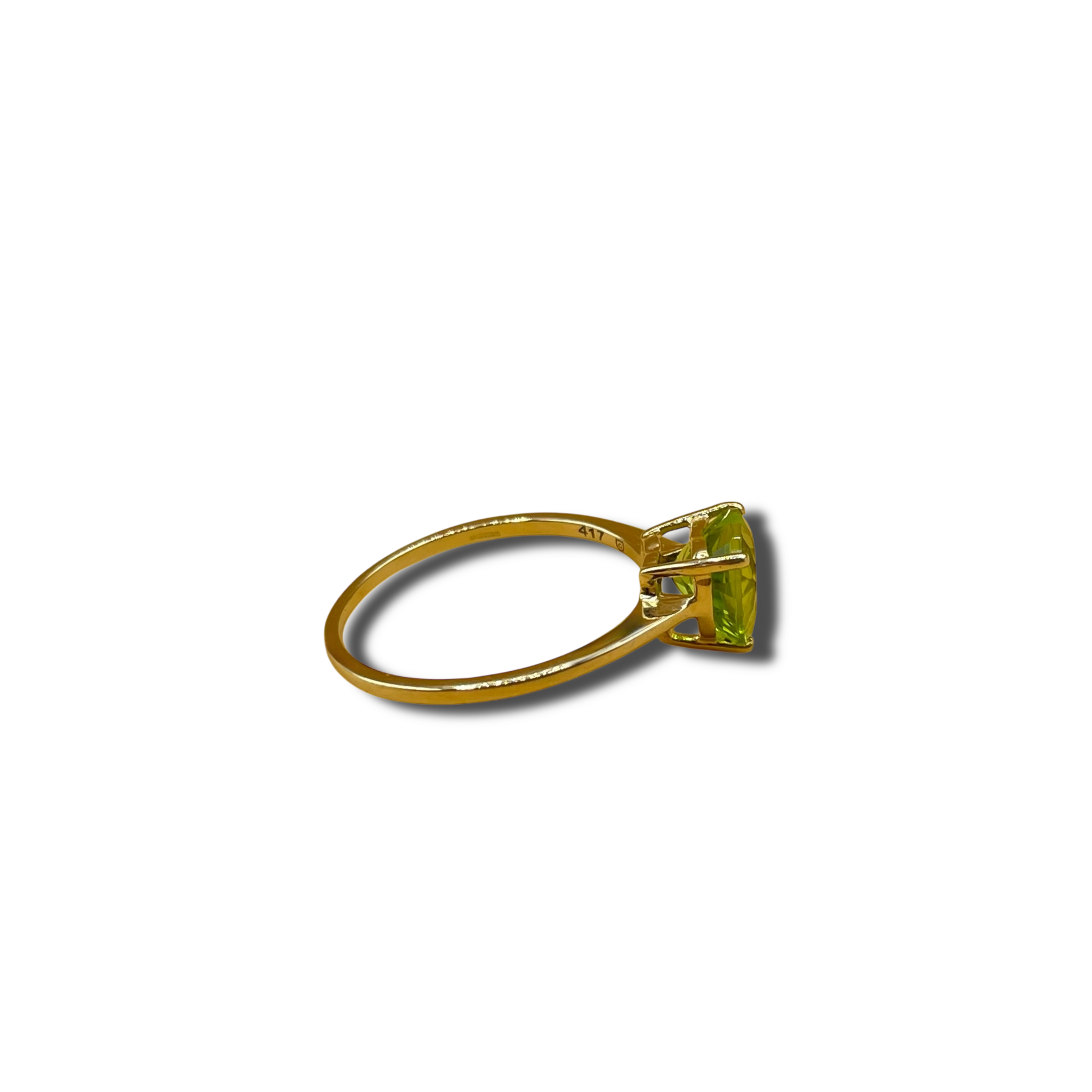 Hart groen peridot
