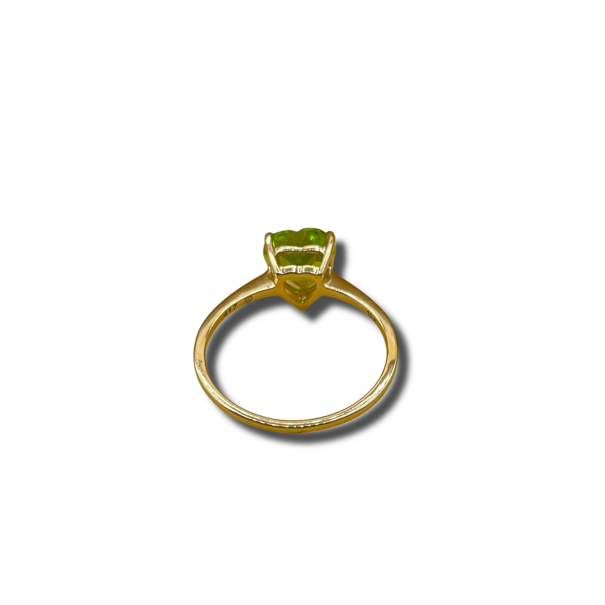 Hart groen peridot