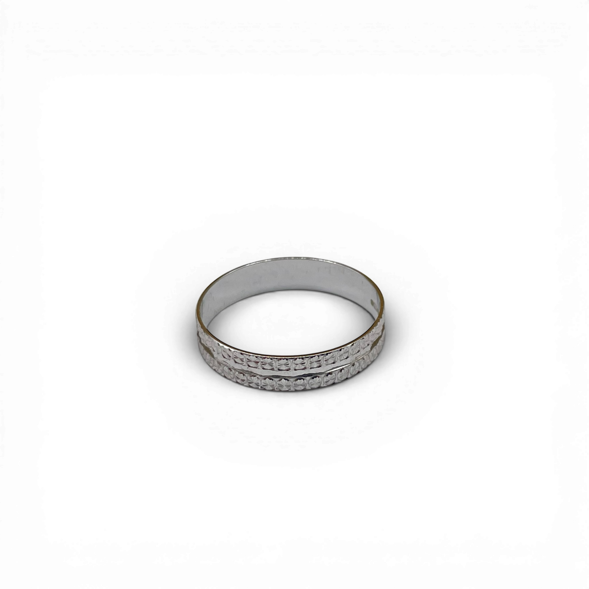 Wit gouden ring