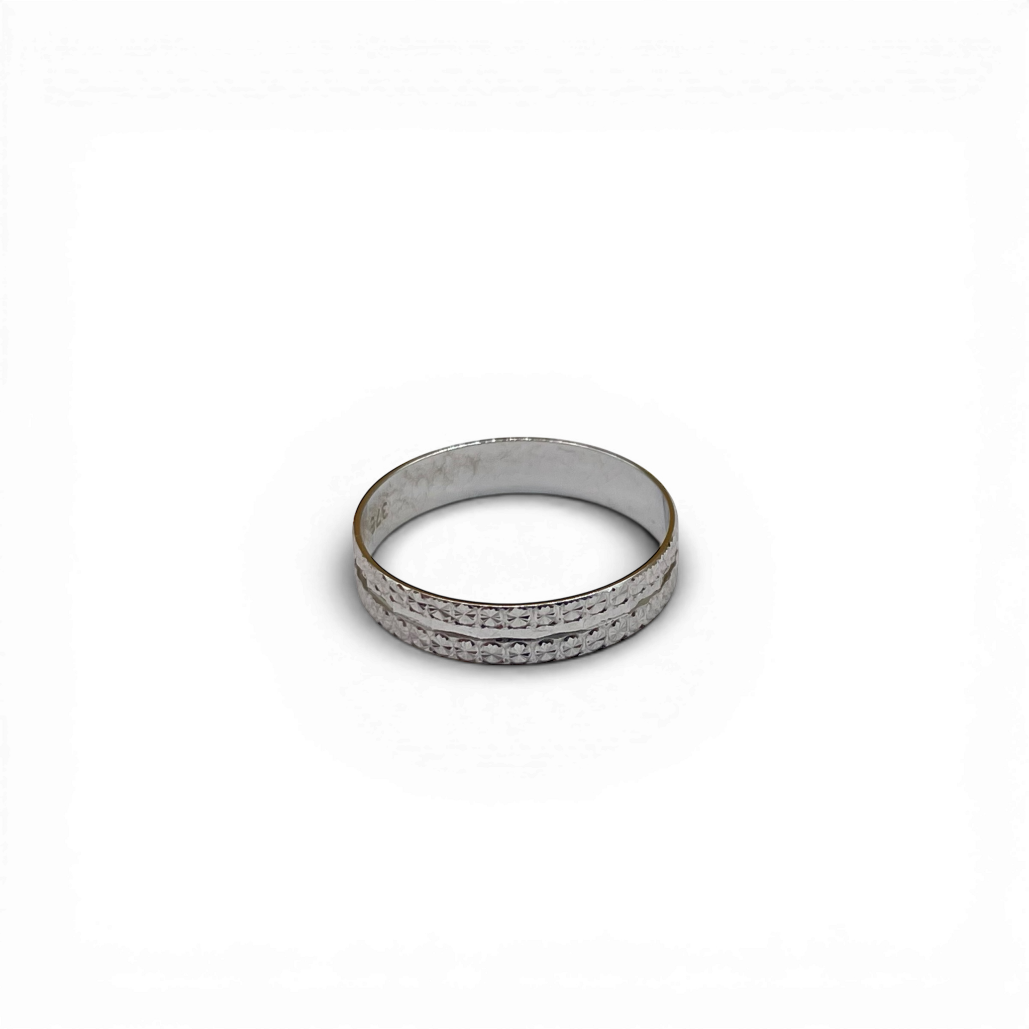 Wit gouden ring