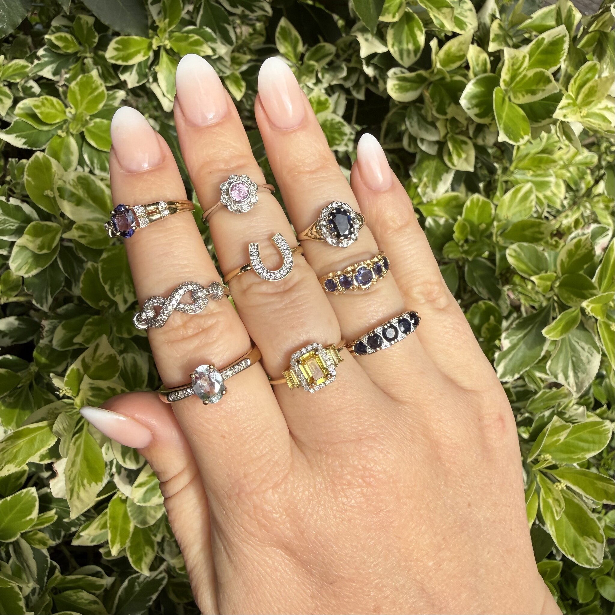 Topaas Diamant  witgoud