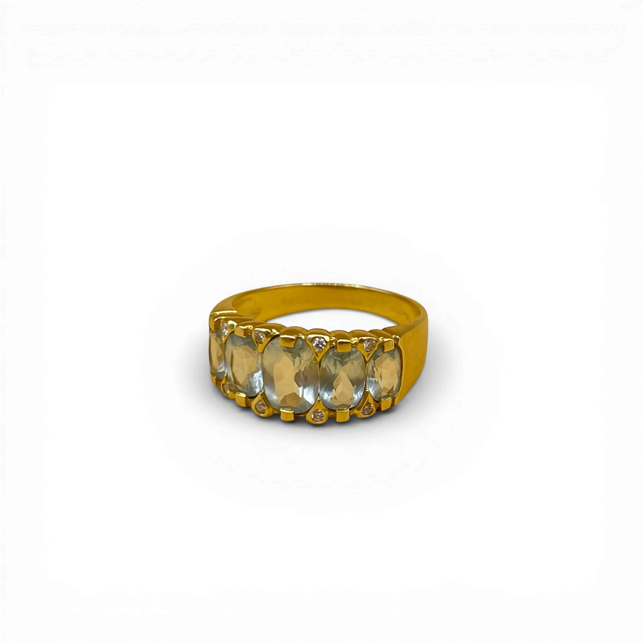 Aquamarijn diamant