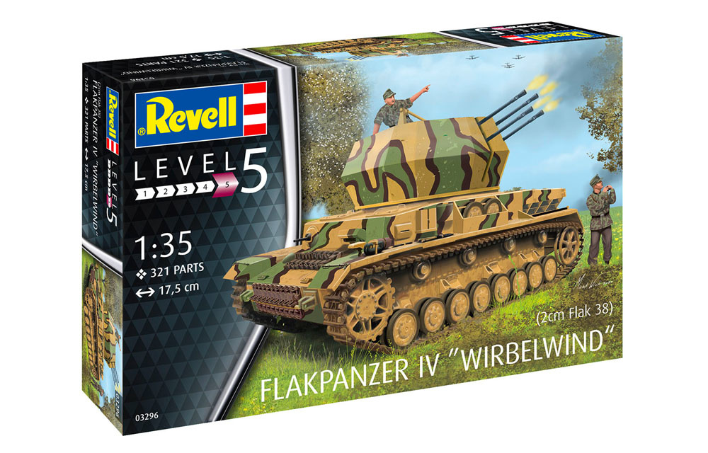 Revell 1 35 Flakpanzer Iv Wirbelwind 2cm Flak 38 Nr